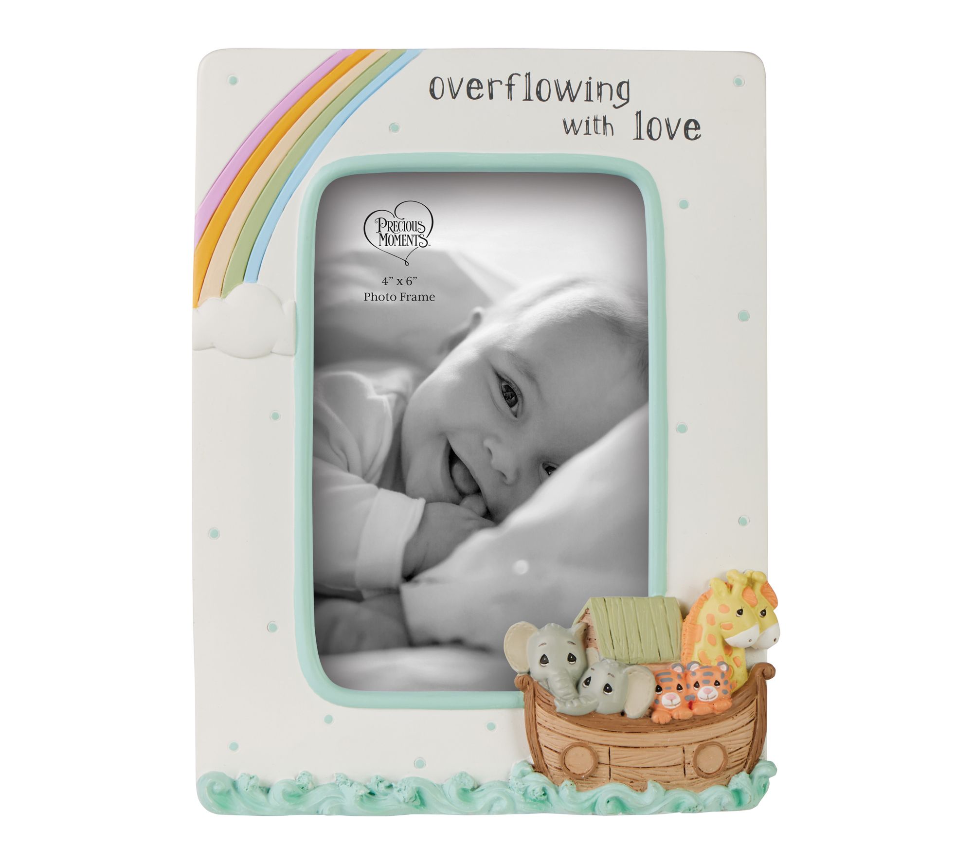 Enesco Precious Moments Noah's Ark Photo Frame 8.5in H