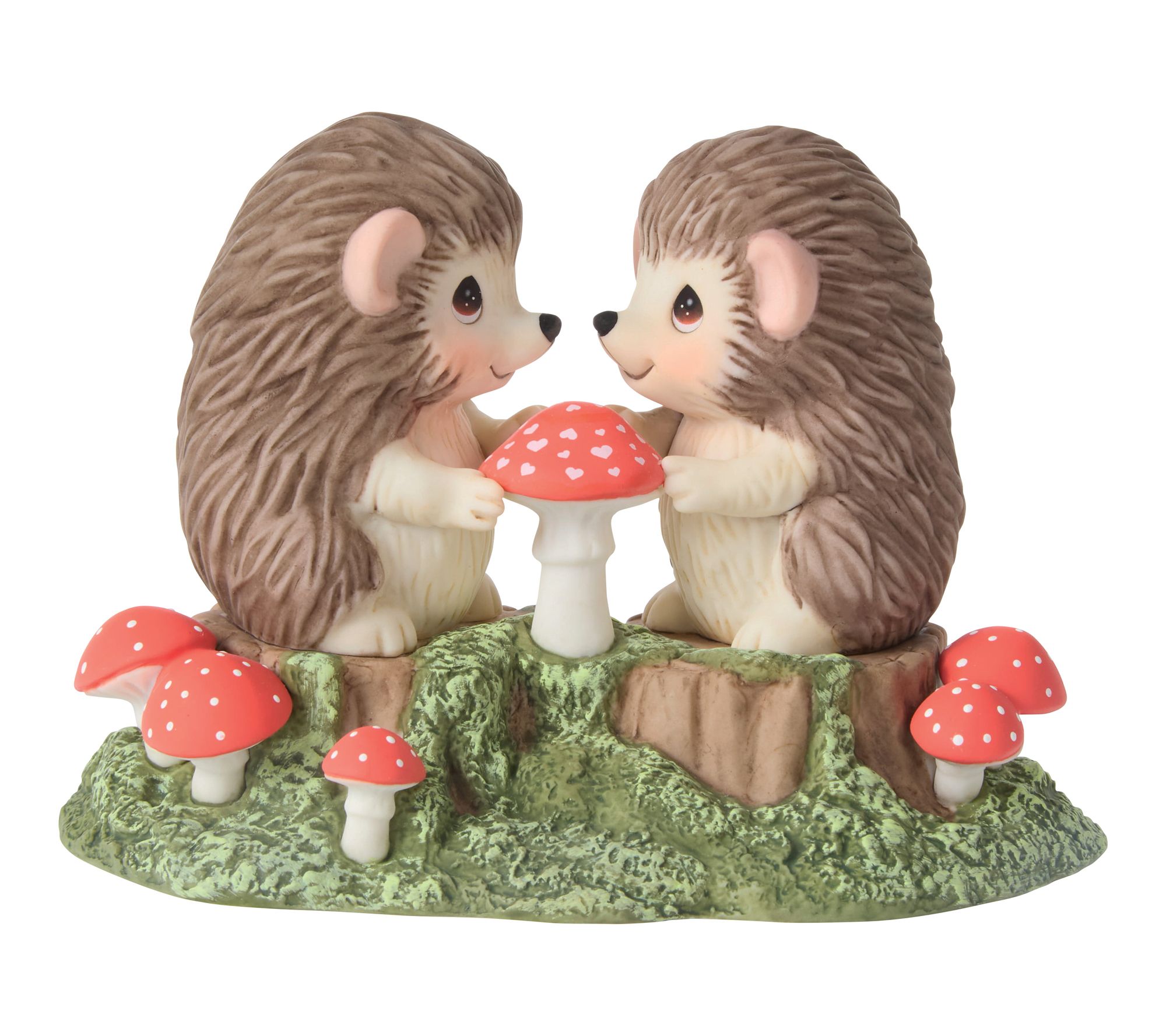 Precious Moments Hedgehog Couple Figurine