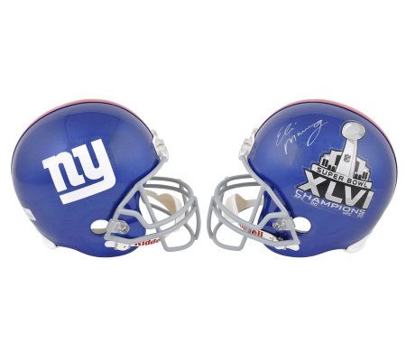 Full Sized Helmets Eli Manning