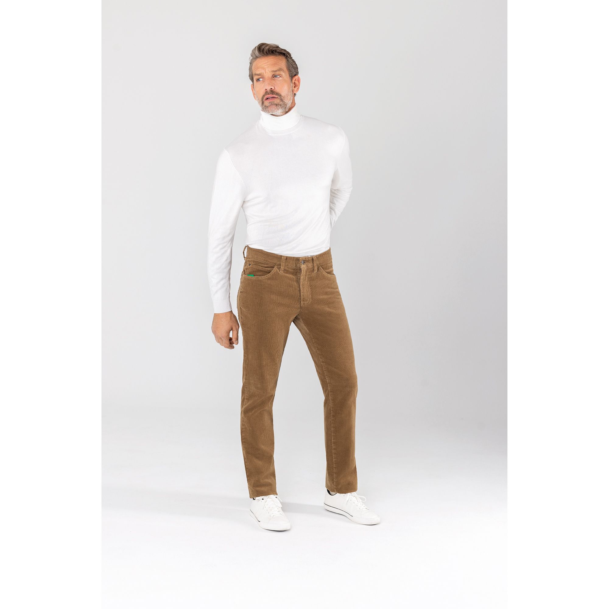 CLUB OF COMFORT® Herrenhose John 5-Pocket-Style High Stretch Baumwoll-Cord