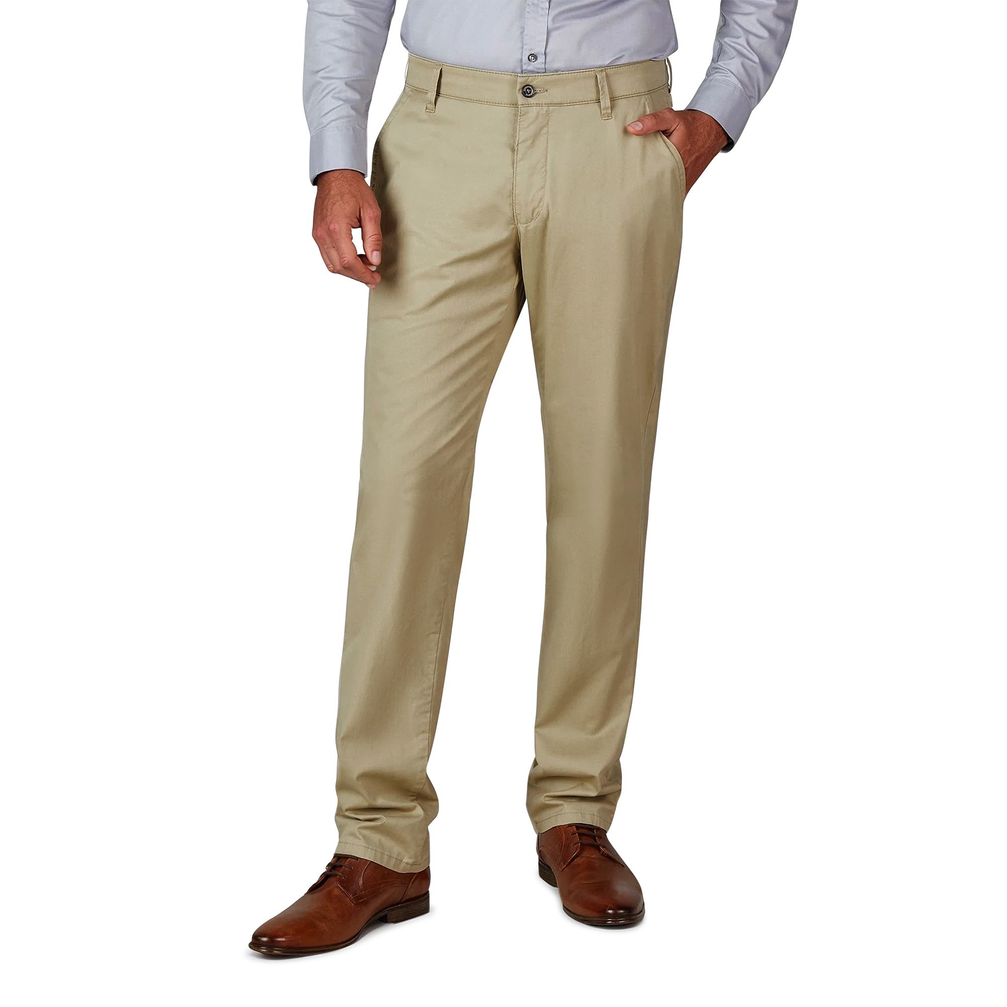 CLUB OF COMFORT® Herrenhose Garvey Chino-Style Komfortbund High-Stretch