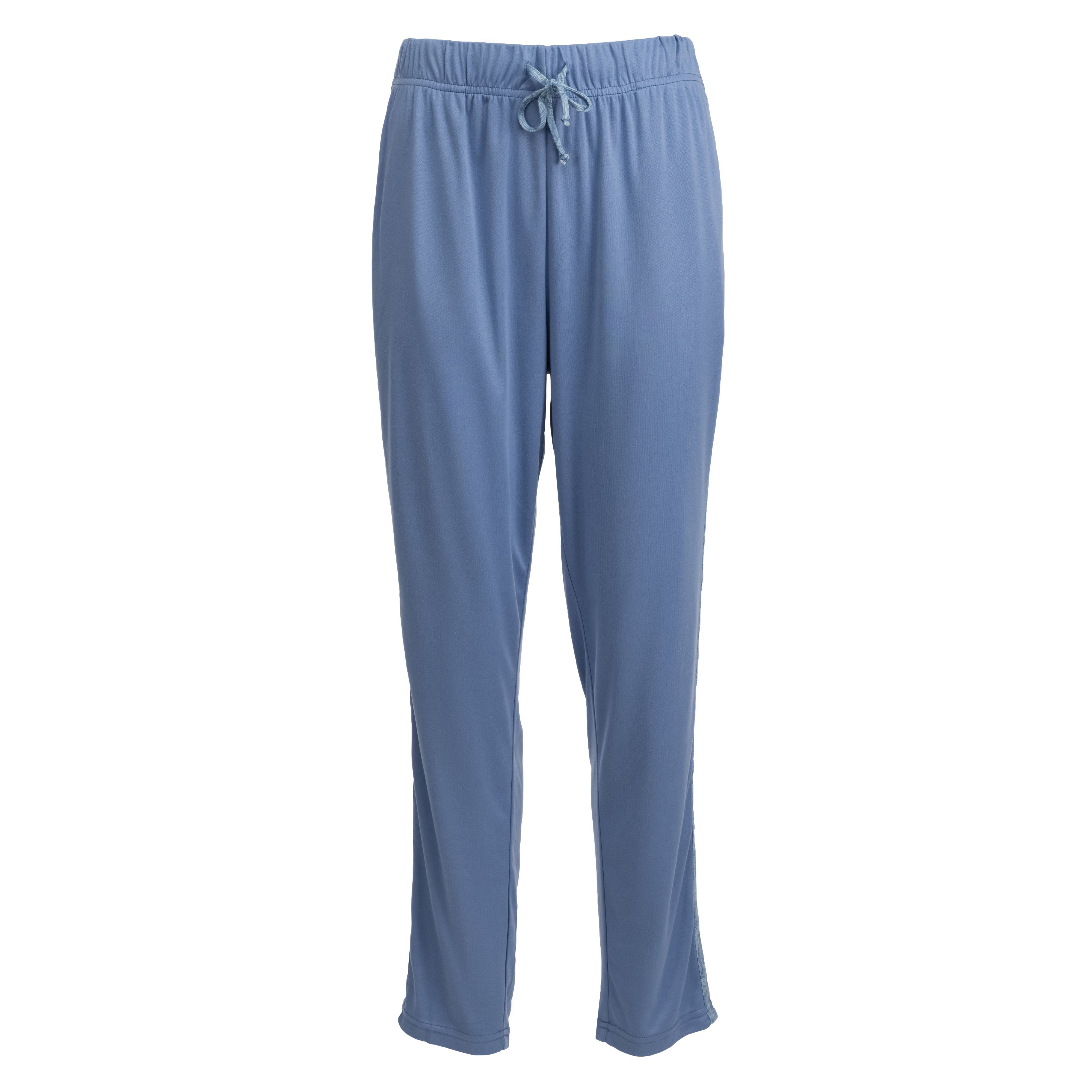 JERYMOOD HOMEWEAR Hose, 1/1-Länge Rundumdehnbund Seitentaschen Galonstreifen