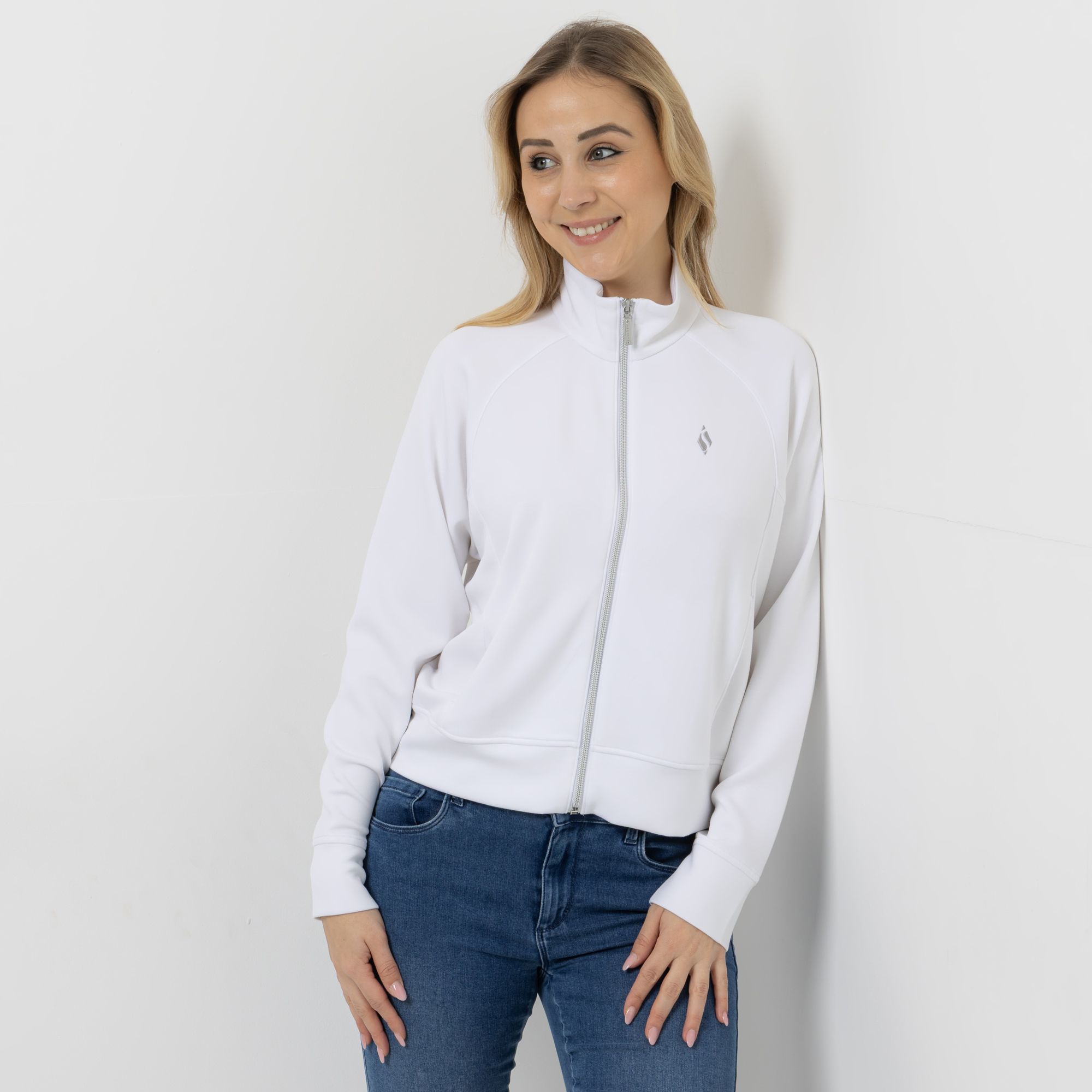 SKECHERS Damen-Jacke Skechluxe Elevate Stehkragen Reißverschluss