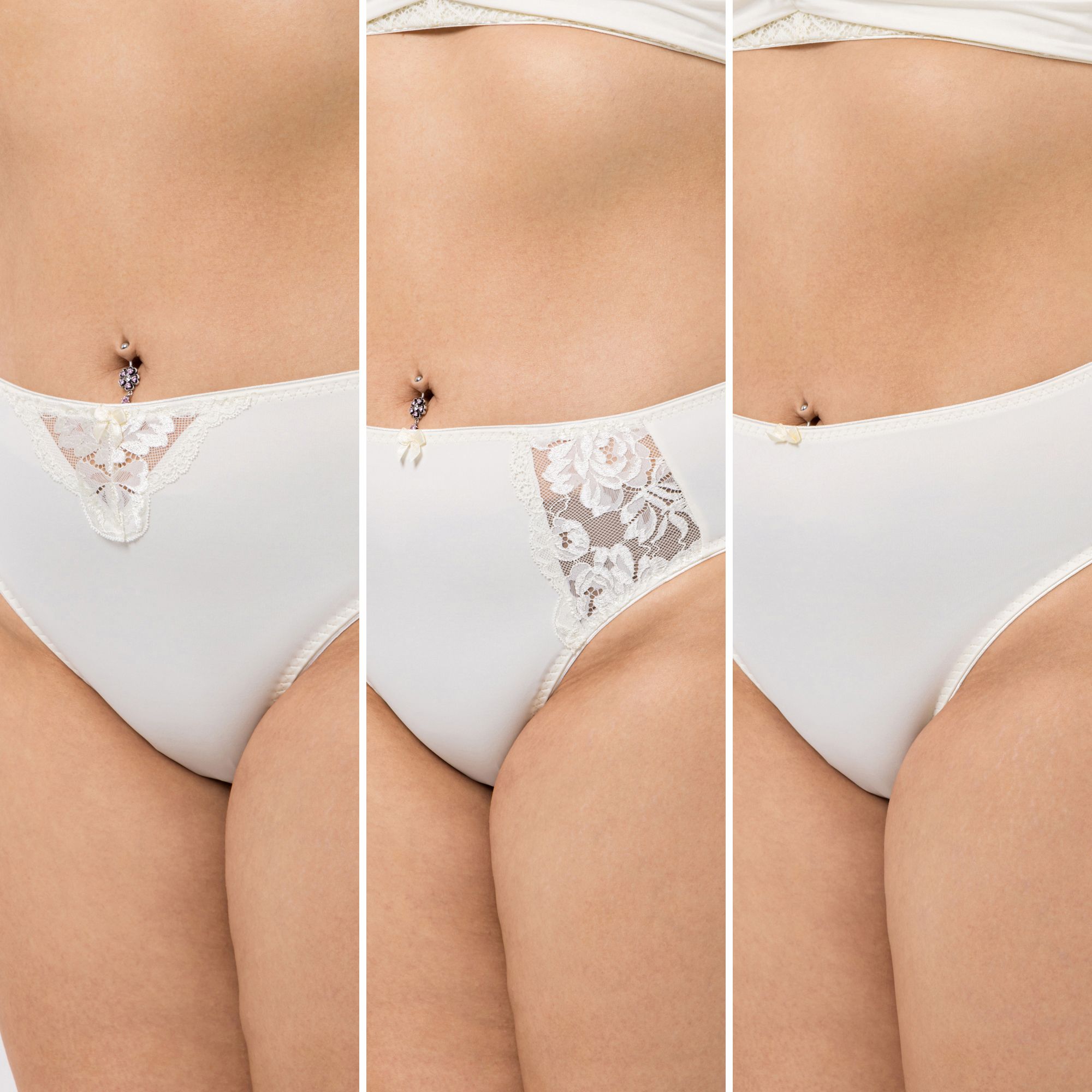 LITTLE ROSE 3 Jazzpants Mikrofasermischung 1x Basic 2x Spitze