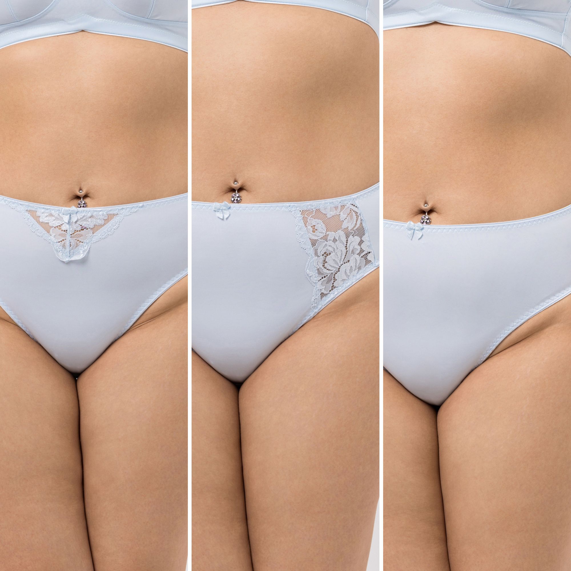 LITTLE ROSE 3 Jazzpants Mikrofasermischung 1x Basic 2x Spitze