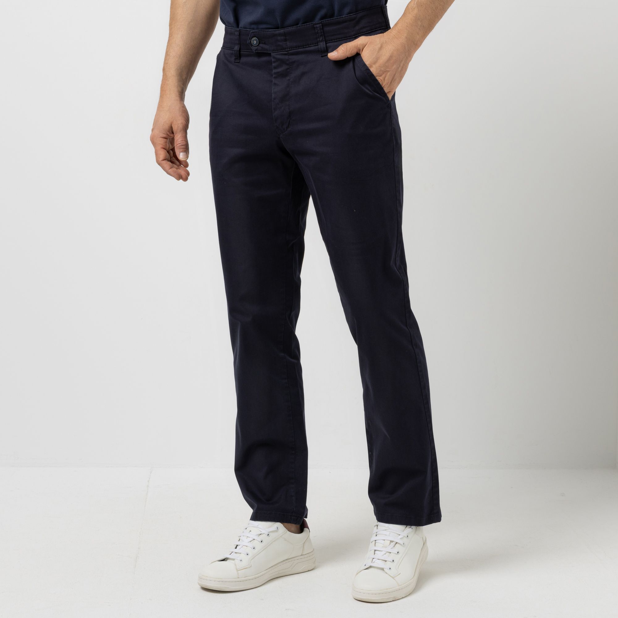 CLUB OF COMFORT® Herrenhose Denver Chino-Style Komfortbund High-Stretch