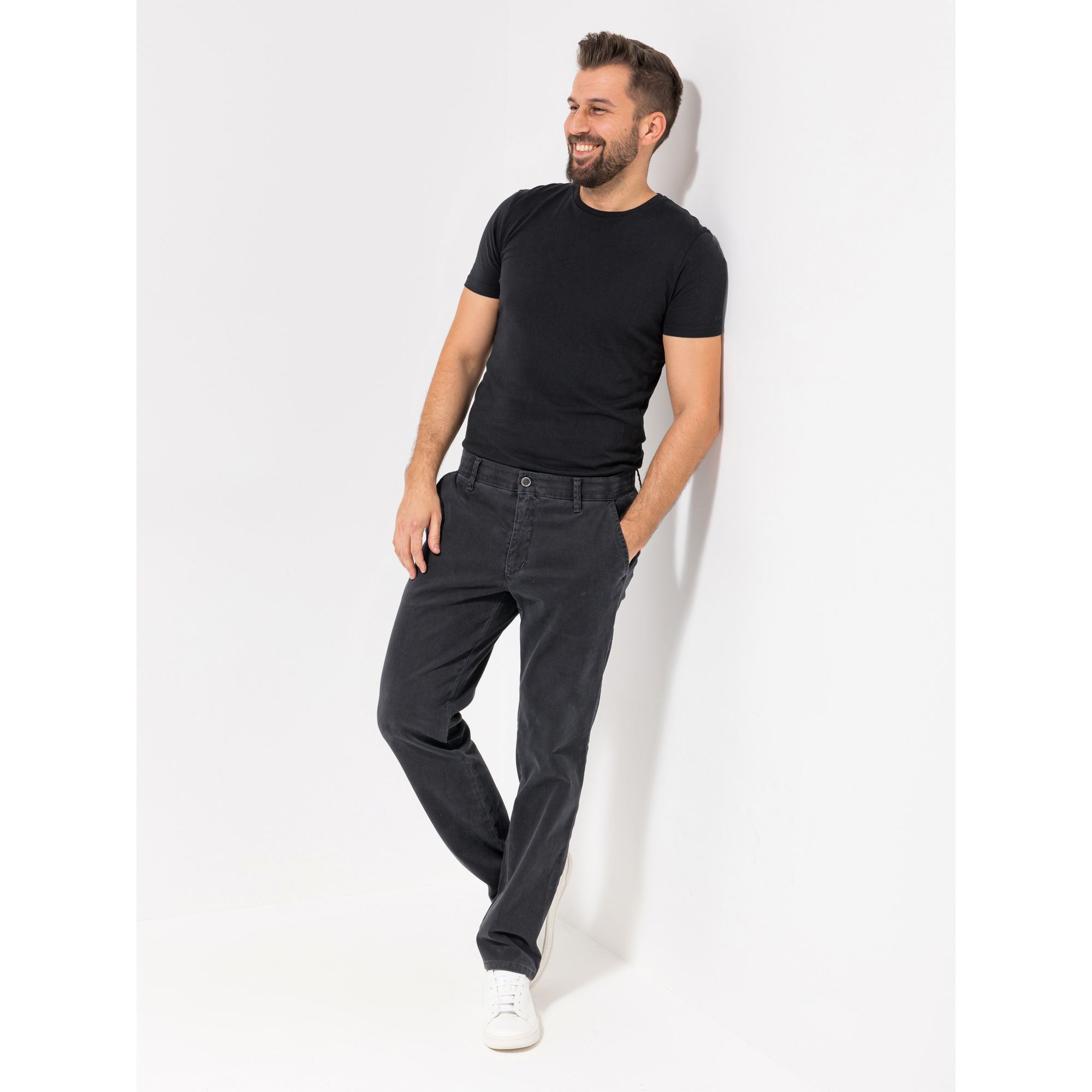 CLUB OF COMFORT® Herrenhose Garvey Chino-Style mit TENCEL™ Lyocellfasern