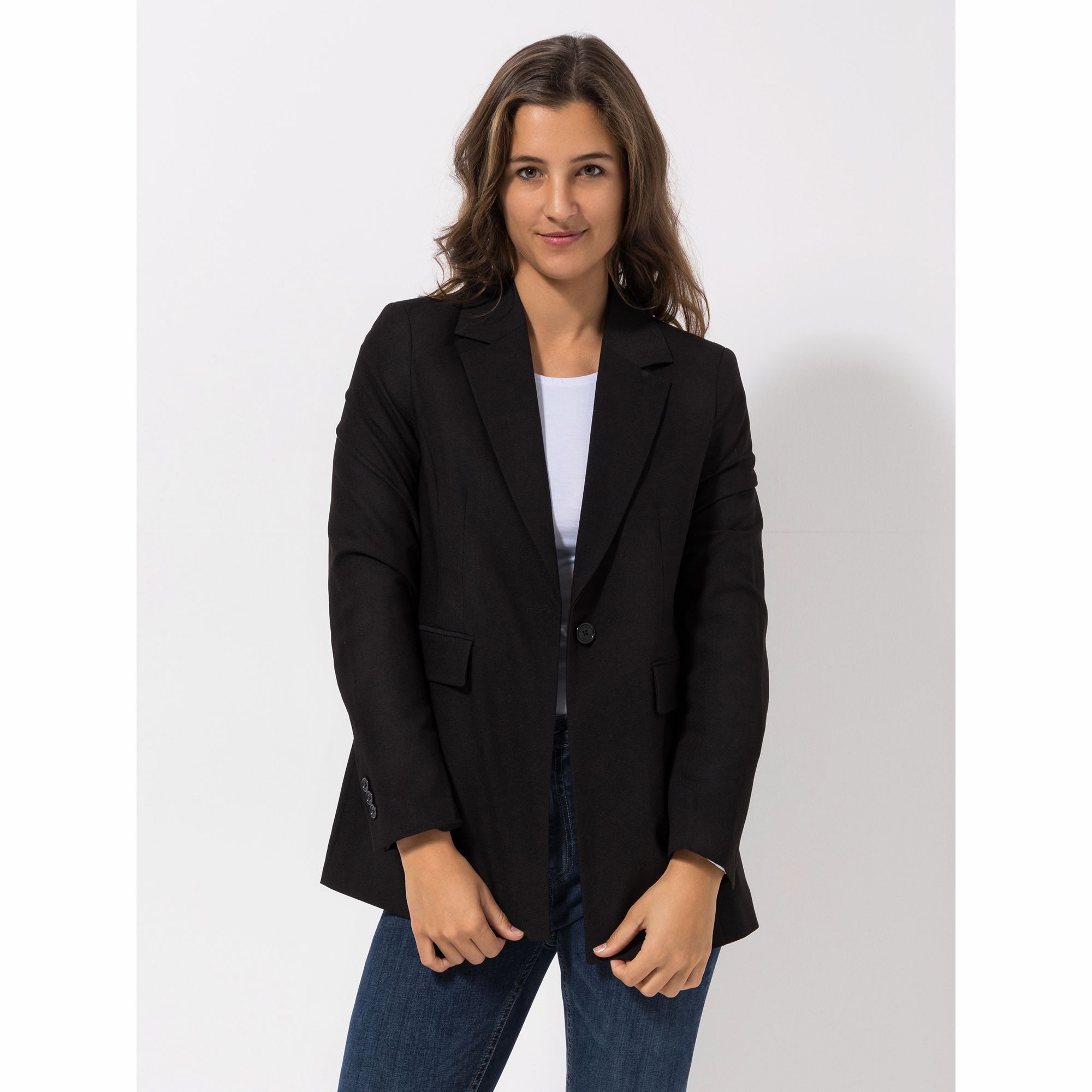 LOVELY SISTERS® Blazer, 1/1-Arm Reverskragen 1 Knopf 2 Pattentaschen