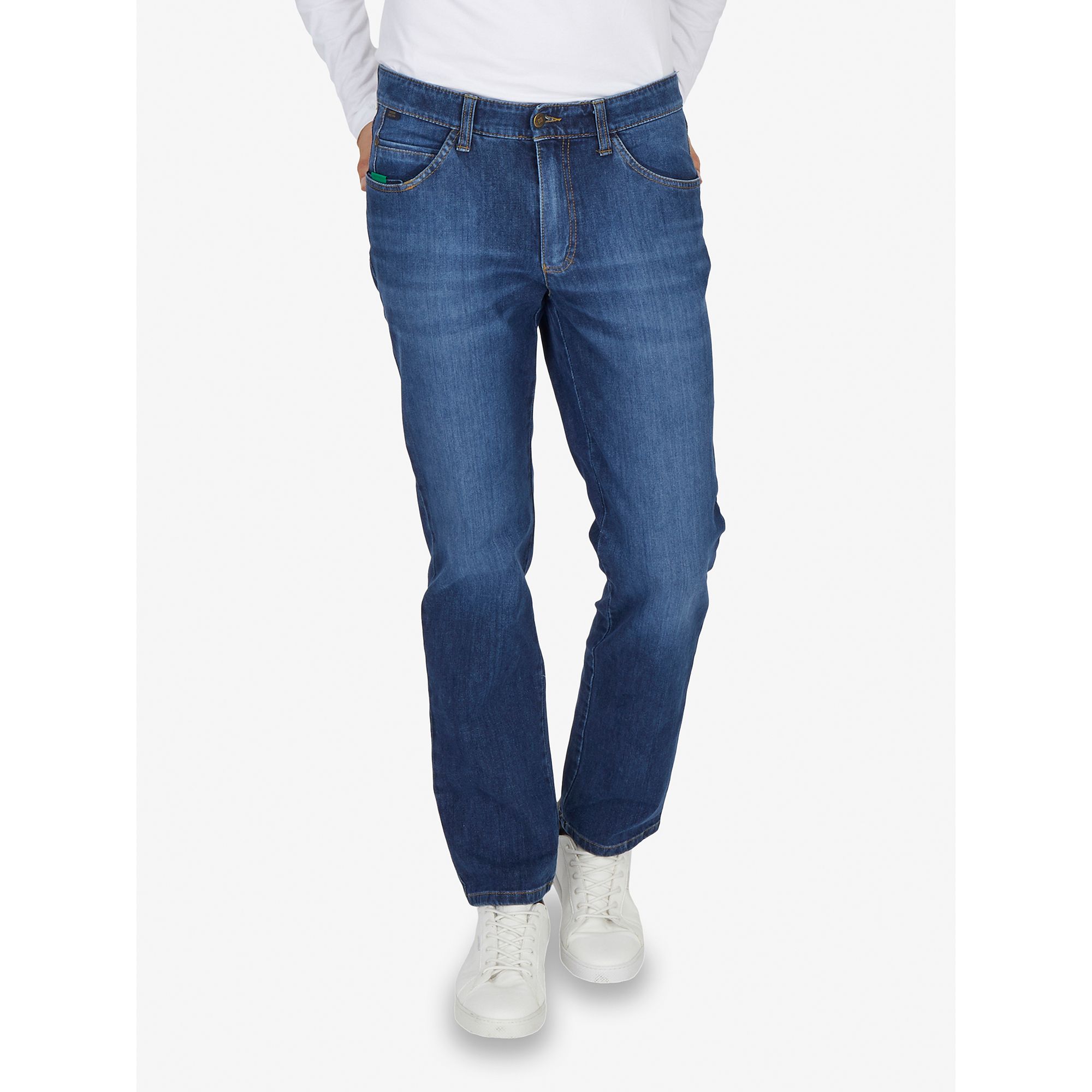 CLUB OF COMFORT® Jeanshose Henry 5-Pocket-Style Komfortbund High-Stretch 360 Grad