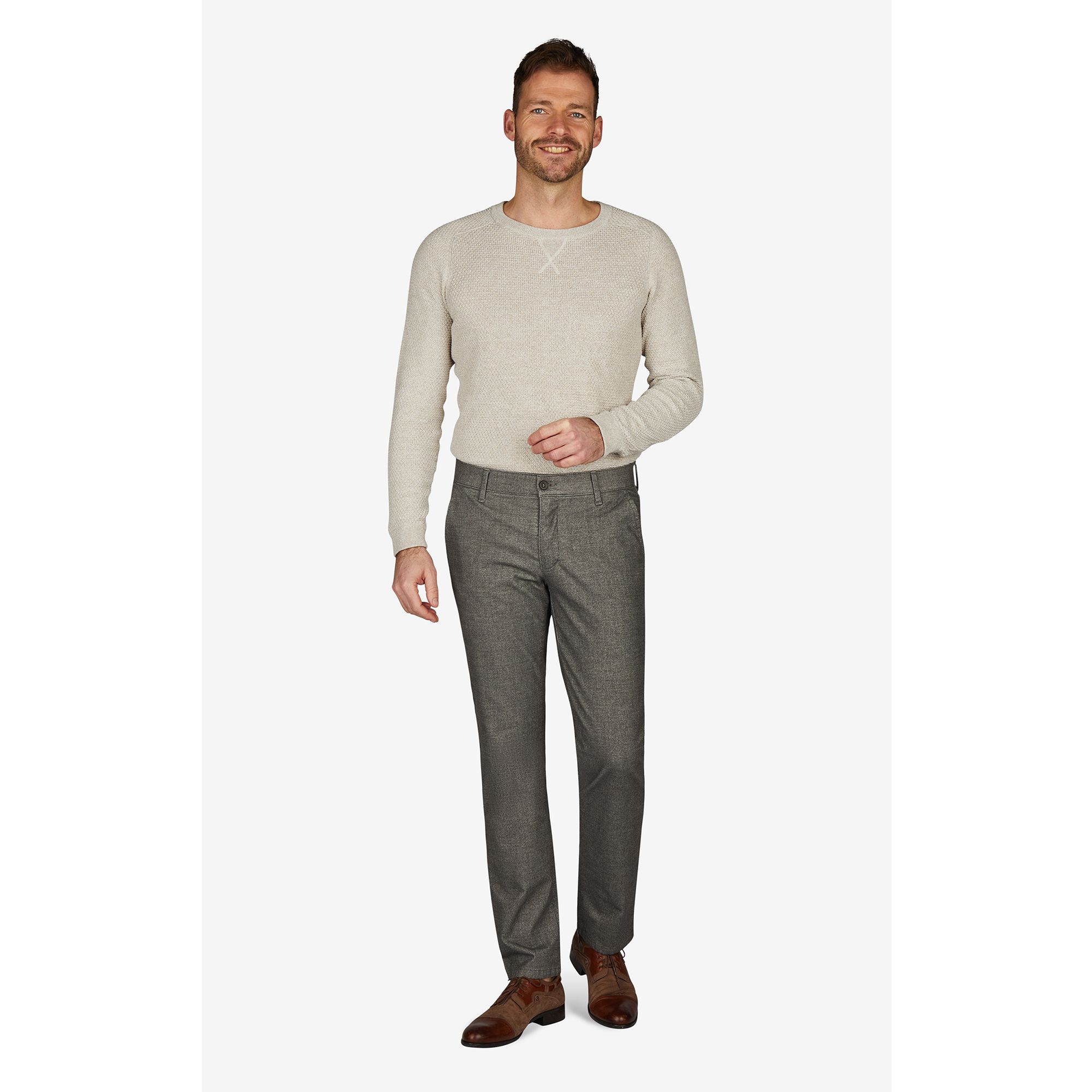 CLUB OF COMFORT® Herrenhose Garvey Chino-Style High-Stretch Komfortbund