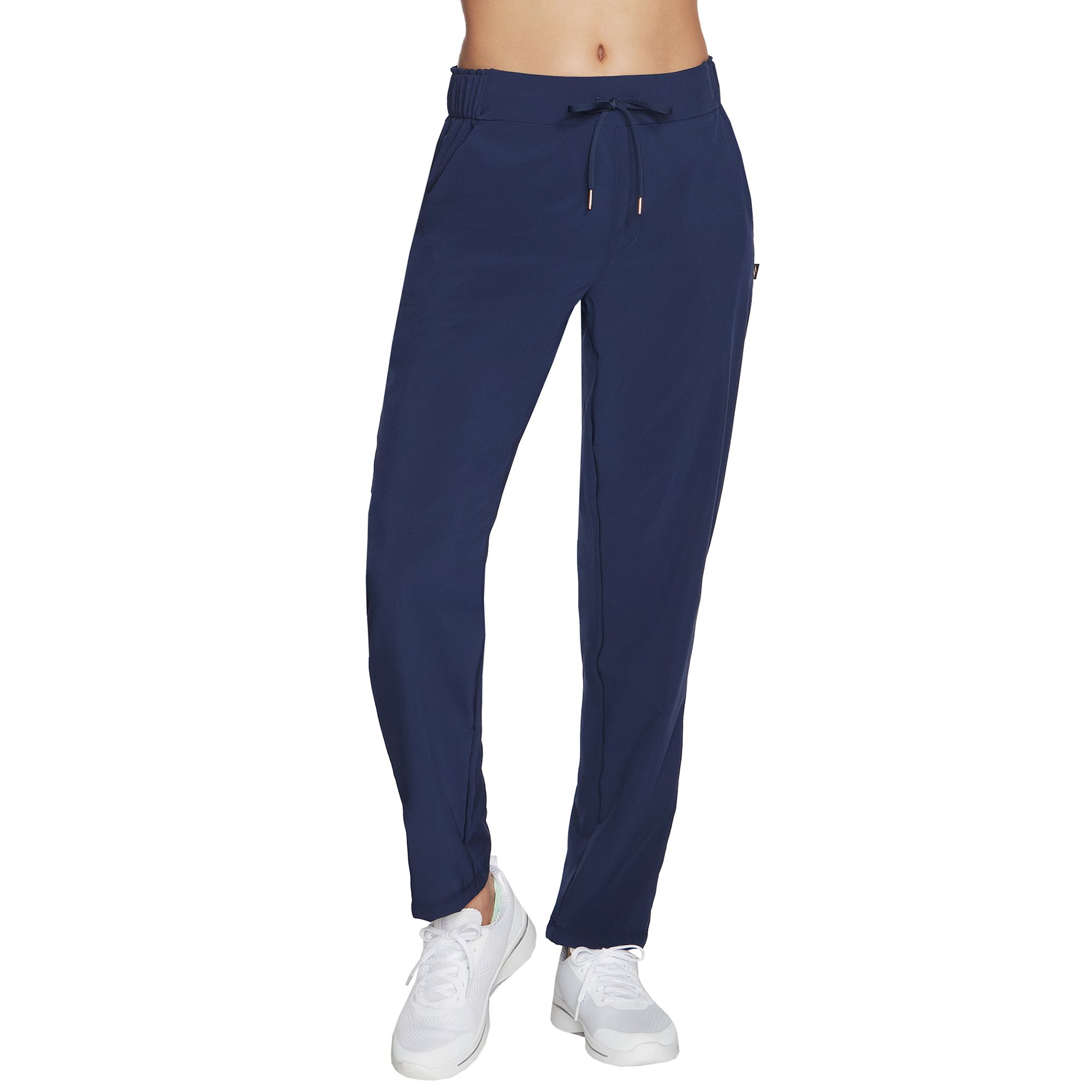 SKECHERS Damen-Hose knöchellang Dehnbund Kordelzug