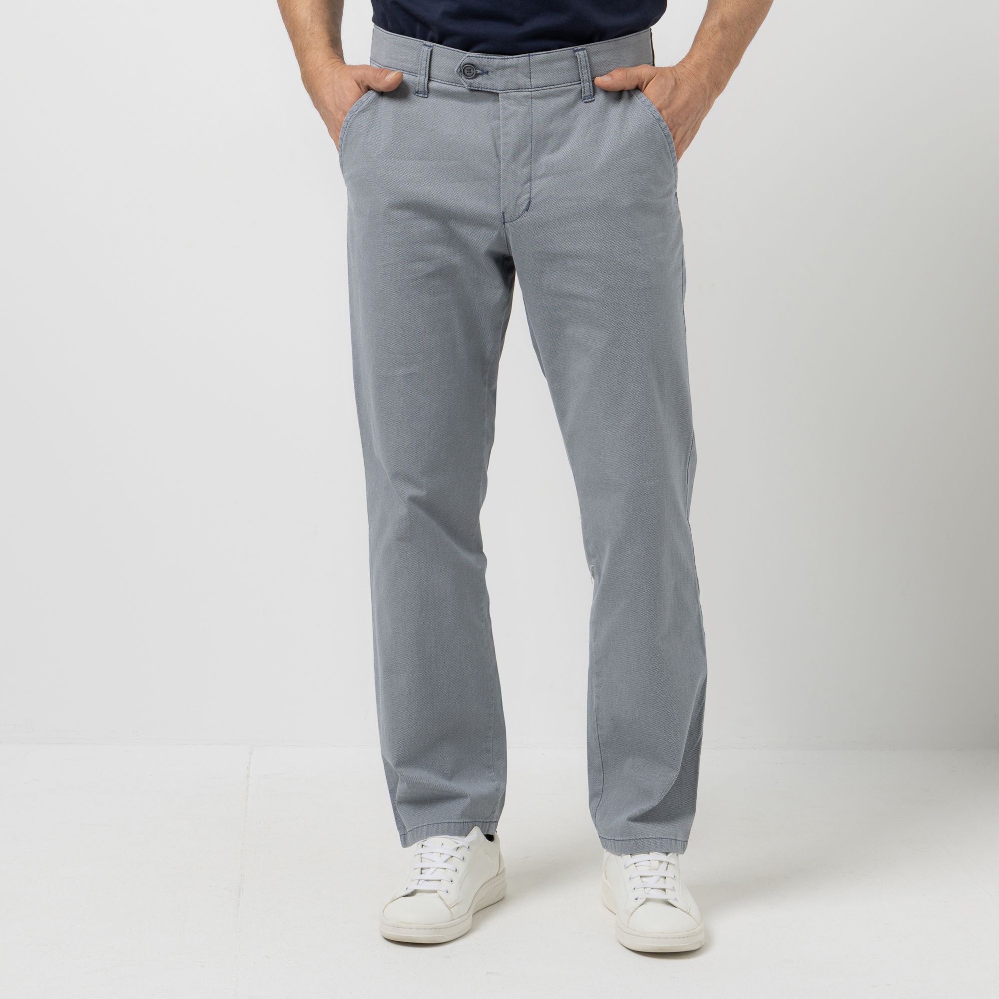 CLUB OF COMFORT® Herrenhose Denver Chino-Style Komfortbund Eingrifftaschen