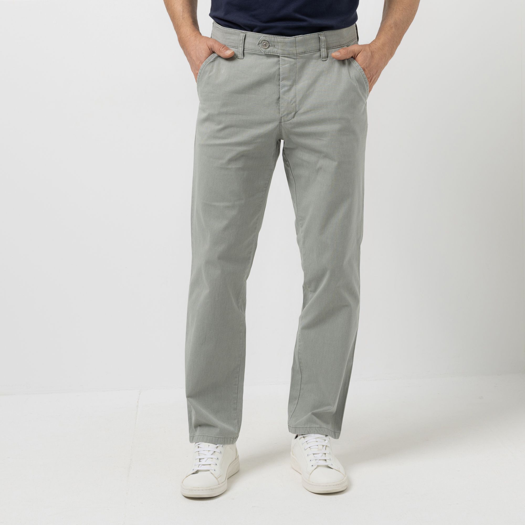 CLUB OF COMFORT® Herrenhose Denver Chino-Style Komfortbund Eingrifftaschen