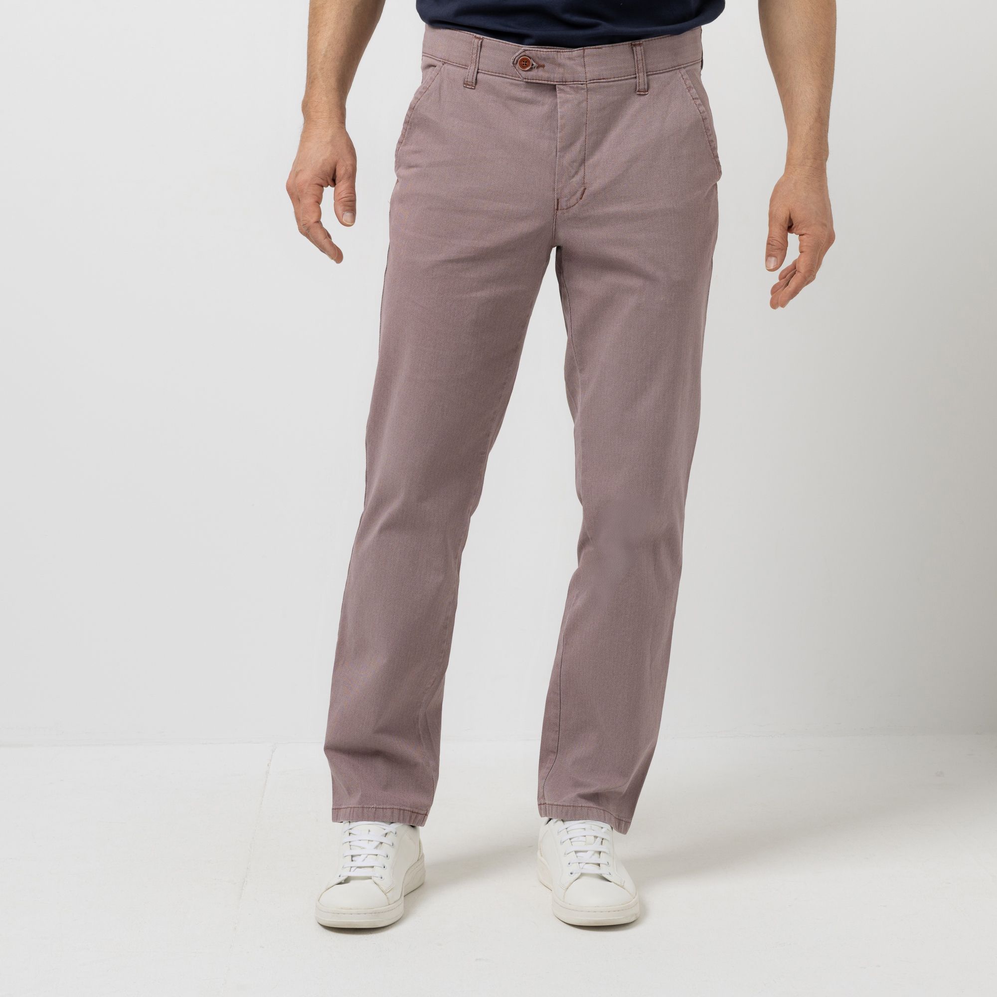 CLUB OF COMFORT® Herrenhose Denver Chino-Style Komfortbund Eingrifftaschen