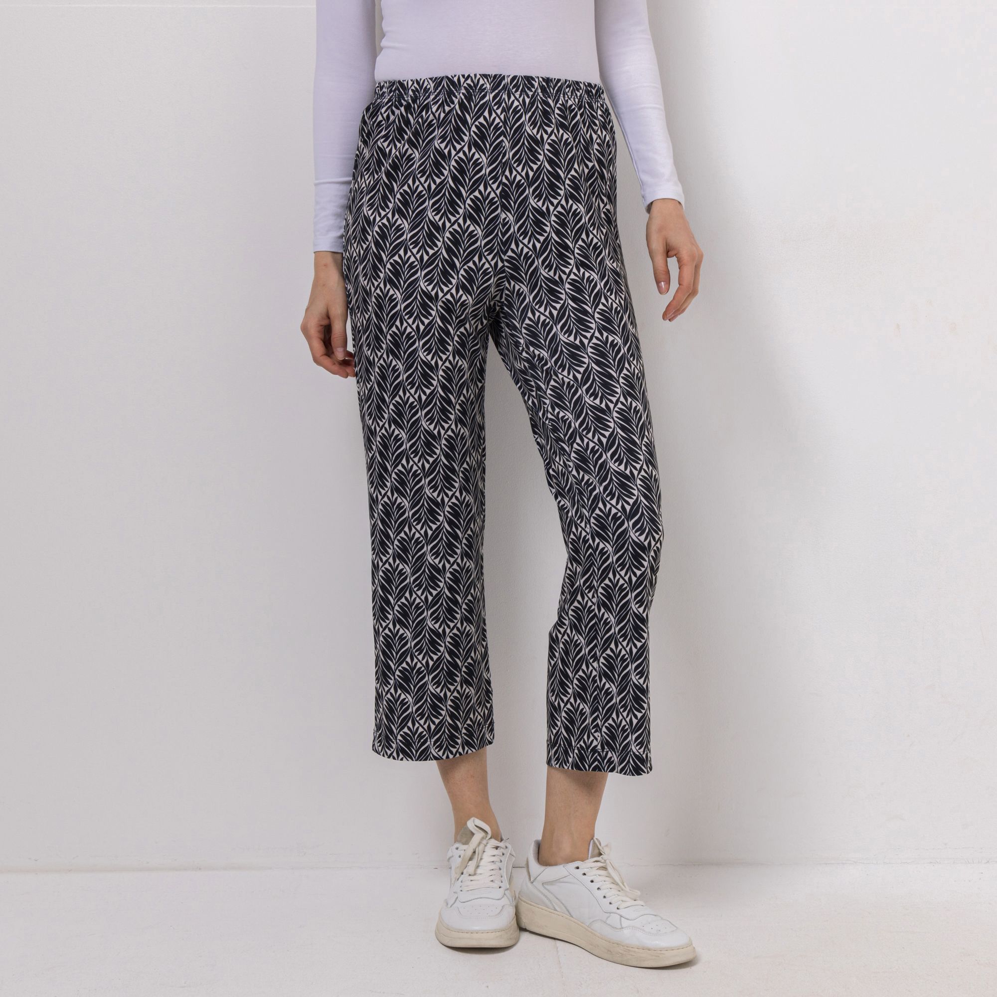 IN-PRINT Hose, 7/8-Länge Rundumdehnbund bedruckt