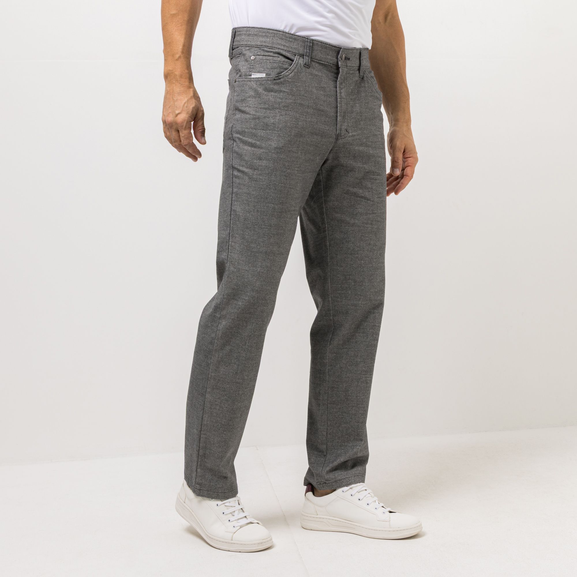 CLUB OF COMFORT® Herrenhose John 5-Pocket-Style Komfortbund Hemdstopper