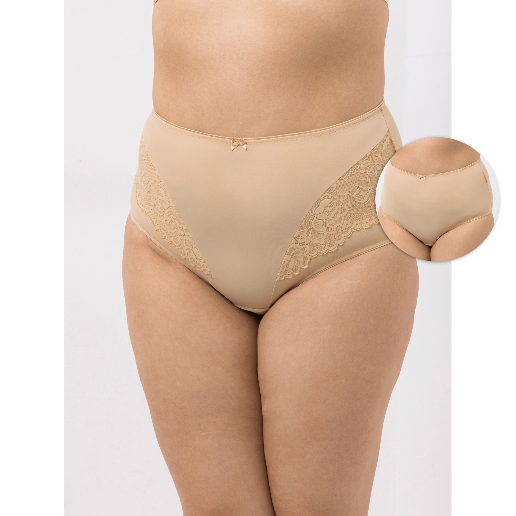 LITTLE ROSE 2 Midislips Mikrofasermischung 1x Spitzendetails 1x Basic