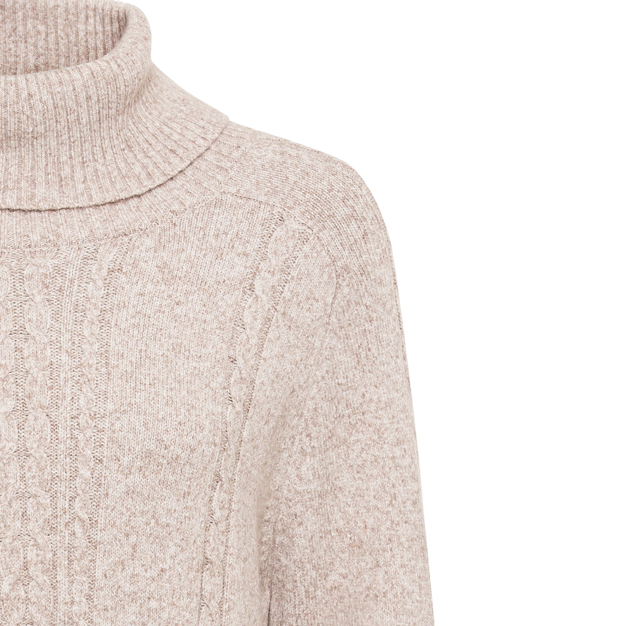 OLSEN Pullover, 1/1Arm Rollkragen RaglanÄrmel Zopfmuster Detail QVC.de