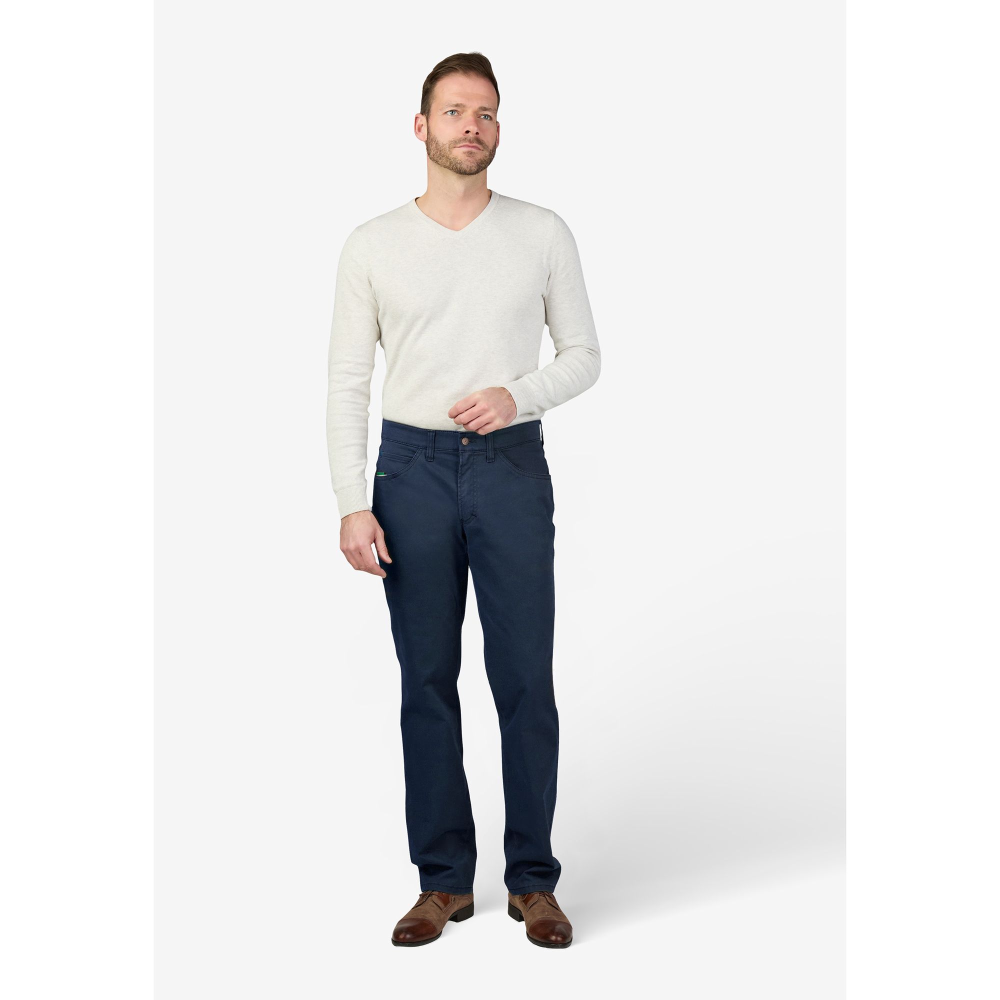 CLUB OF COMFORT® Jeanshose John 5-Pocket-Style Komfortbund High-Stretch