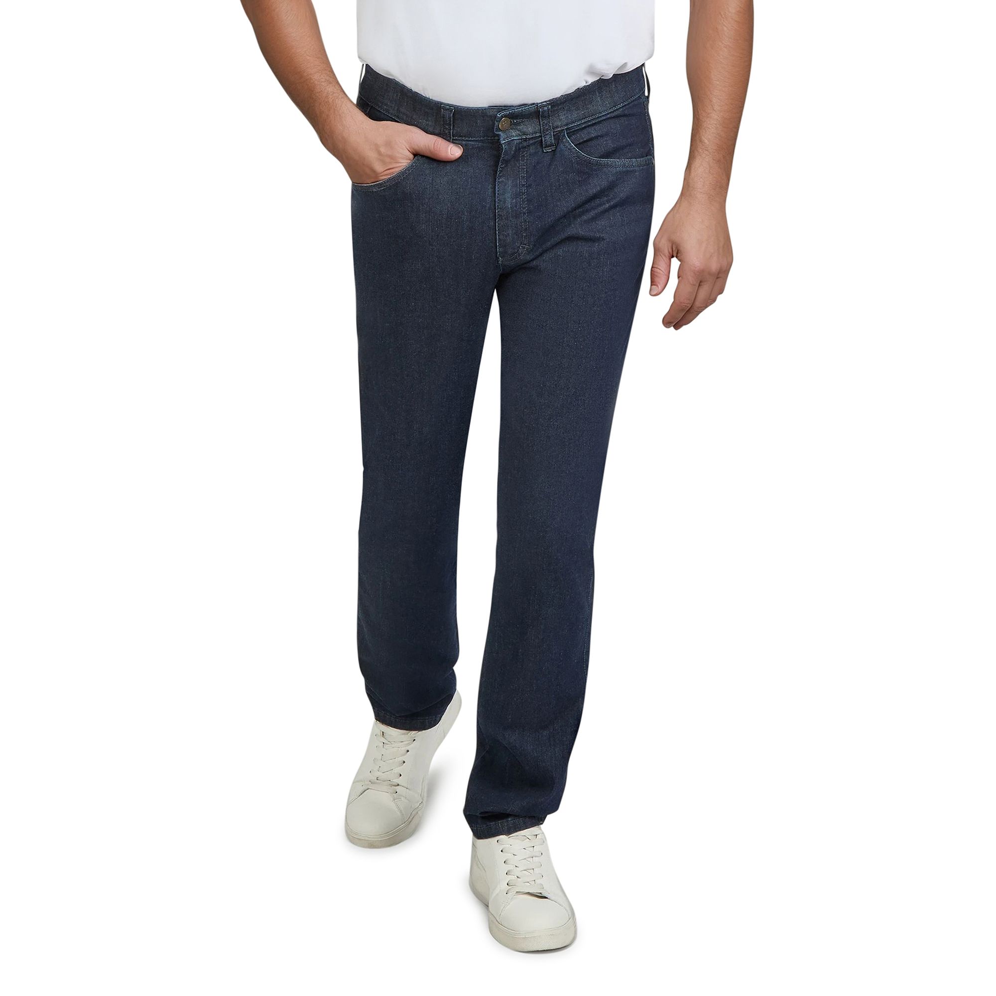 CLUB OF COMFORT® Jeanshose John 5-Pocket-Style Komfortbund Super-High-Stretch