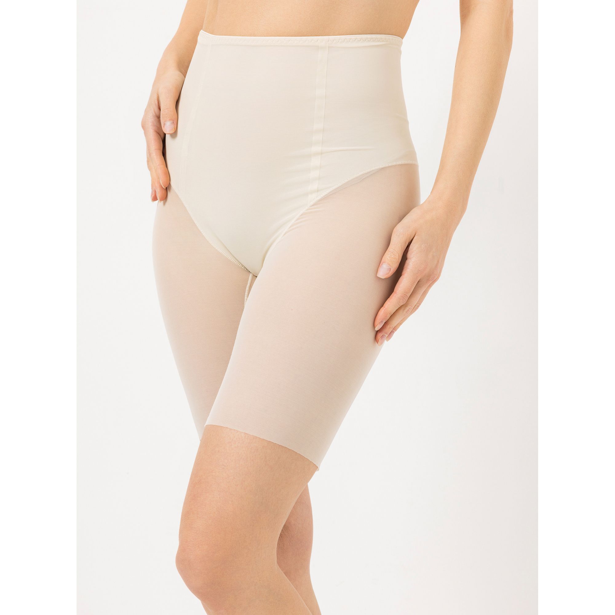 VIA MILANO Shapewear Taillenslip Mesh-Einsatz am Bein Radler-Länge
