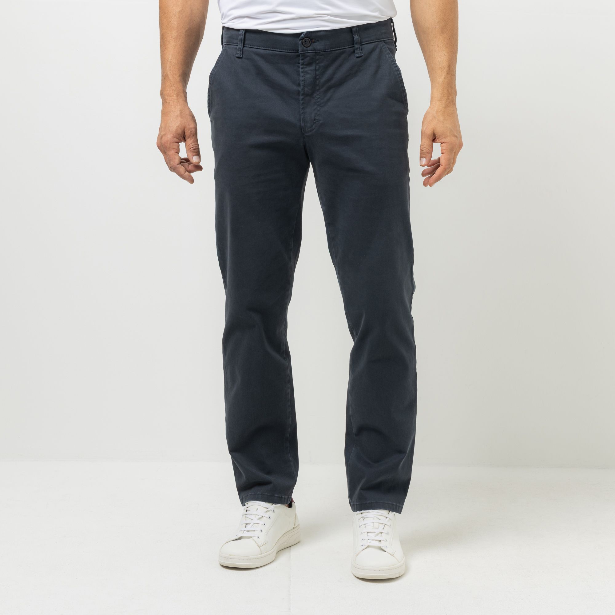 CLUB OF COMFORT® Herrenhose Garvey Chino-Style Komfortbund Hemdstopper