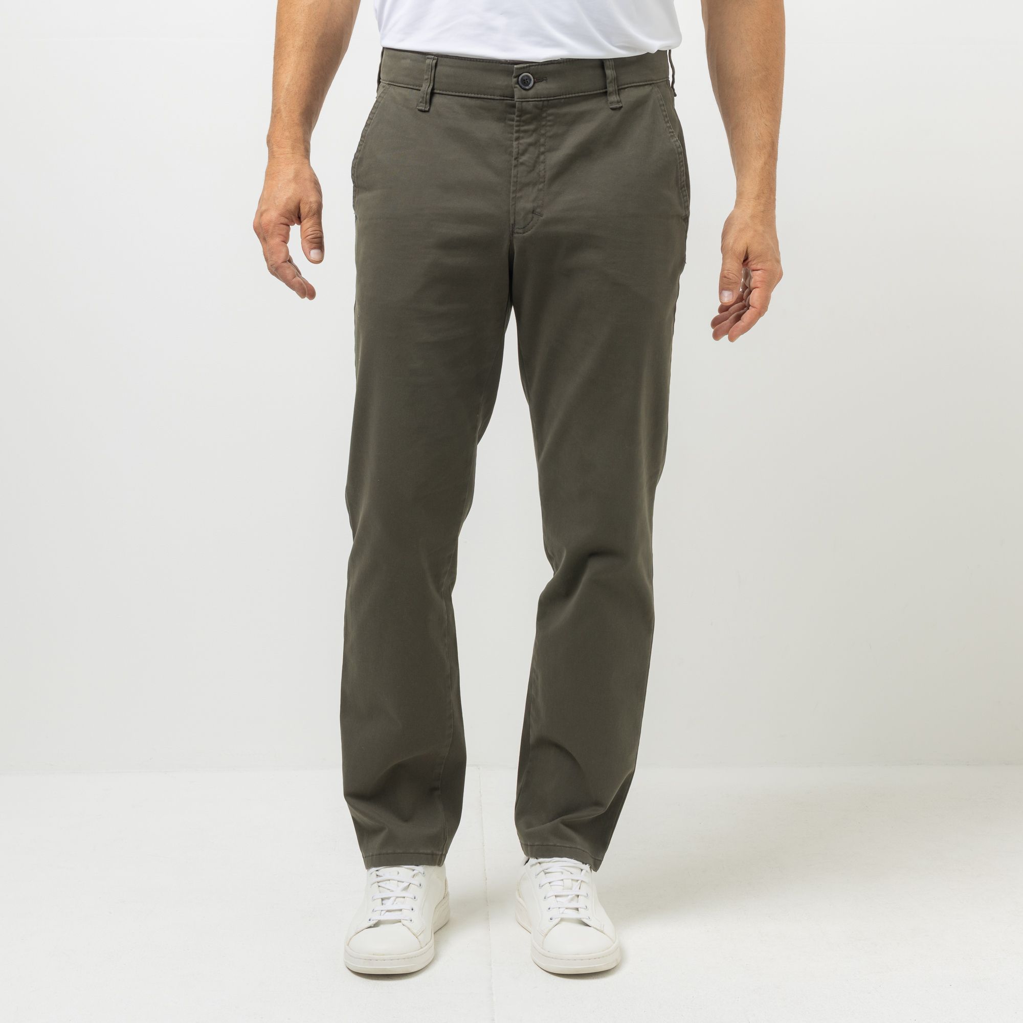 CLUB OF COMFORT® Herrenhose Garvey Chino-Style Komfortbund Hemdstopper