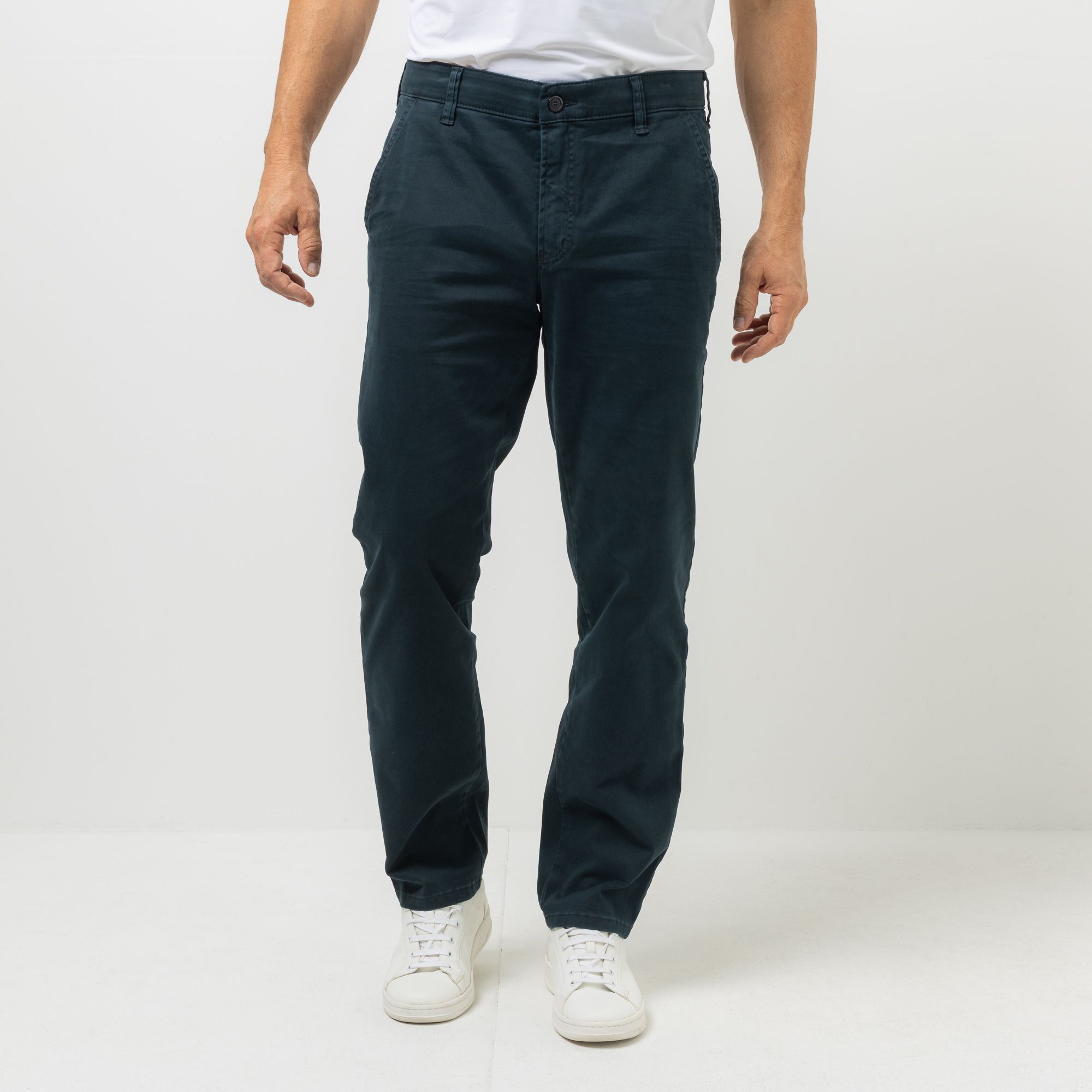 CLUB OF COMFORT® Herrenhose Garvey Chino-Style Komfortbund Hemdstopper