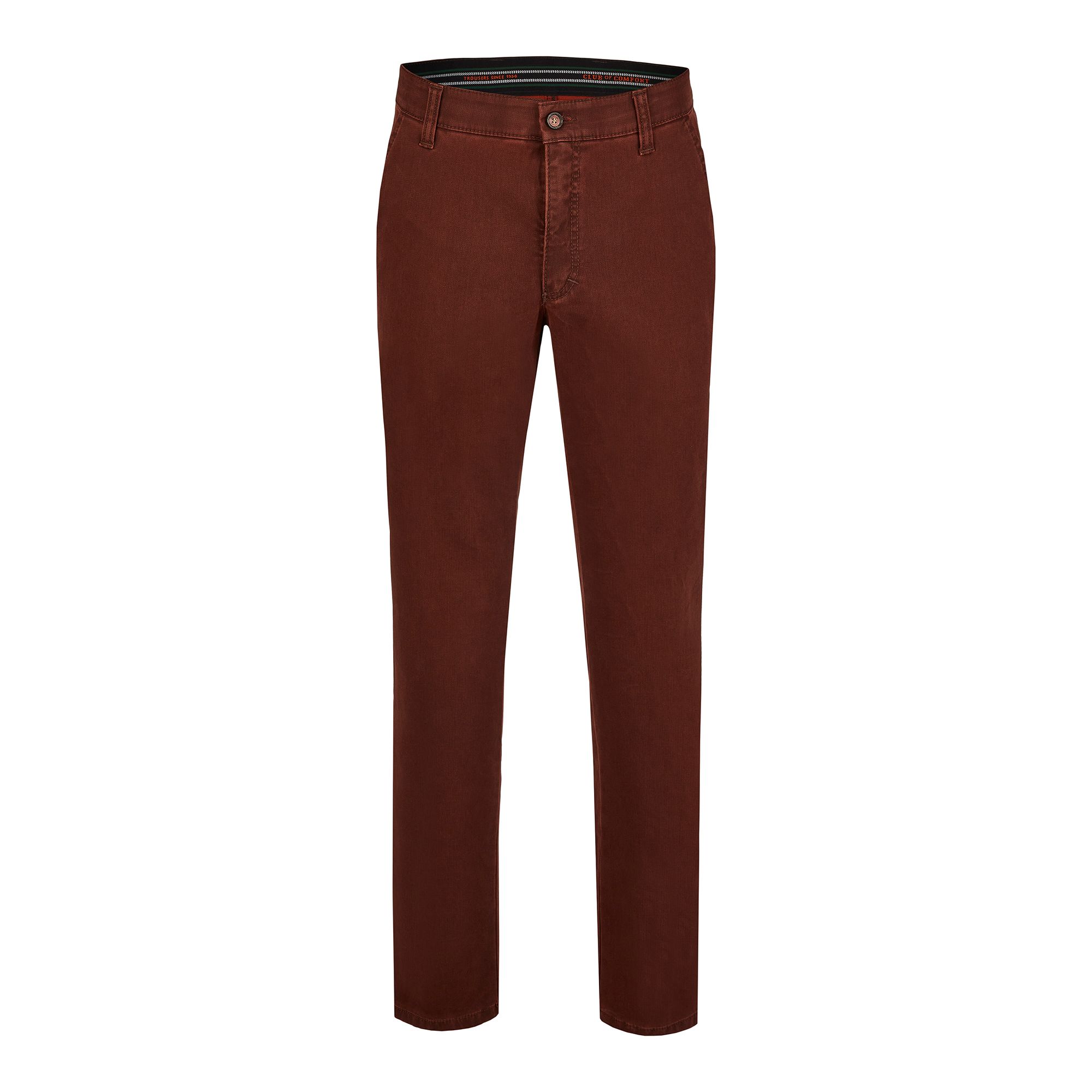 CLUB OF COMFORT® Herrenhose Garvey Chino-Style High-Sretch Hemdstopper