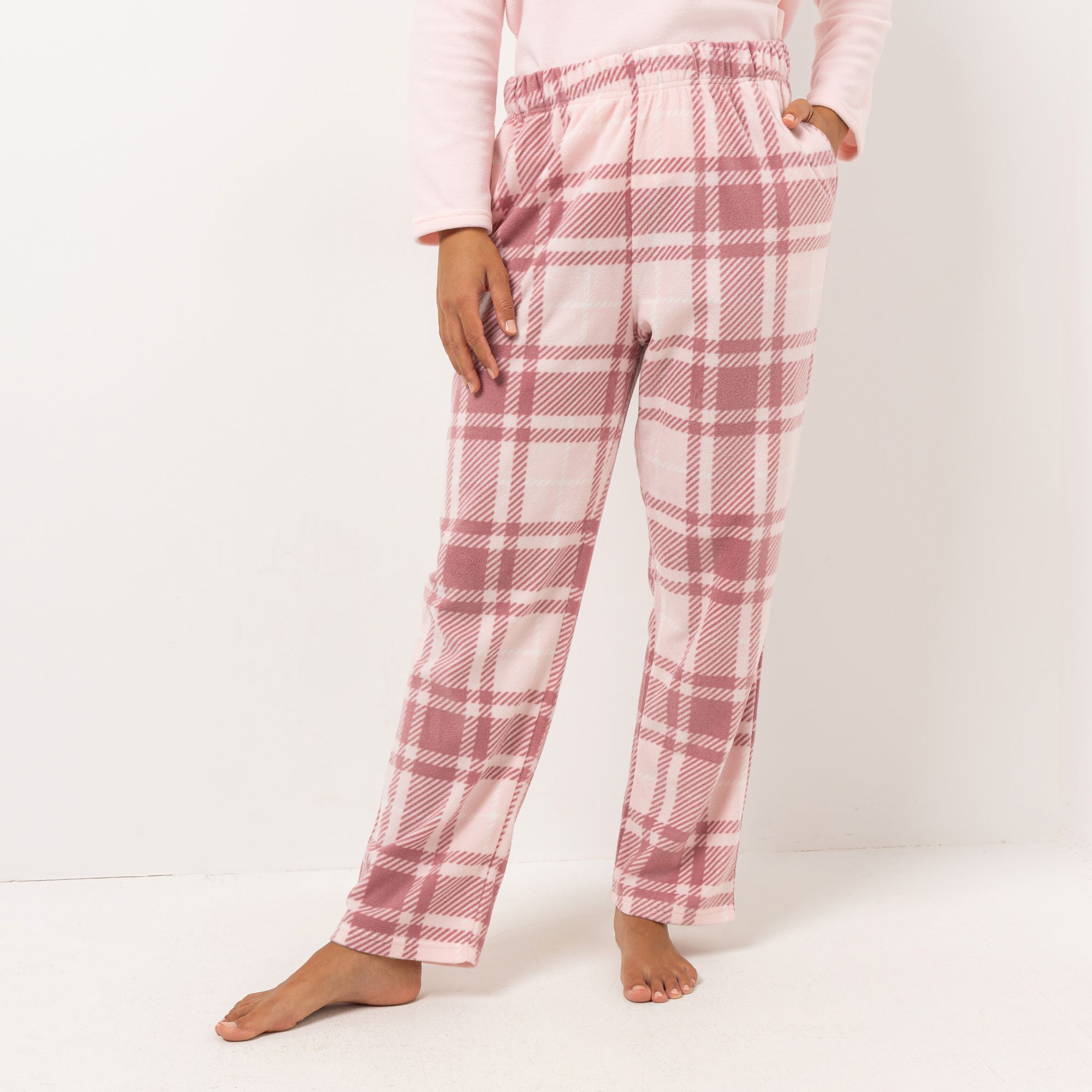 POLARSTERN Hose Mikrofaser Fleece Seitentaschen bedruckt