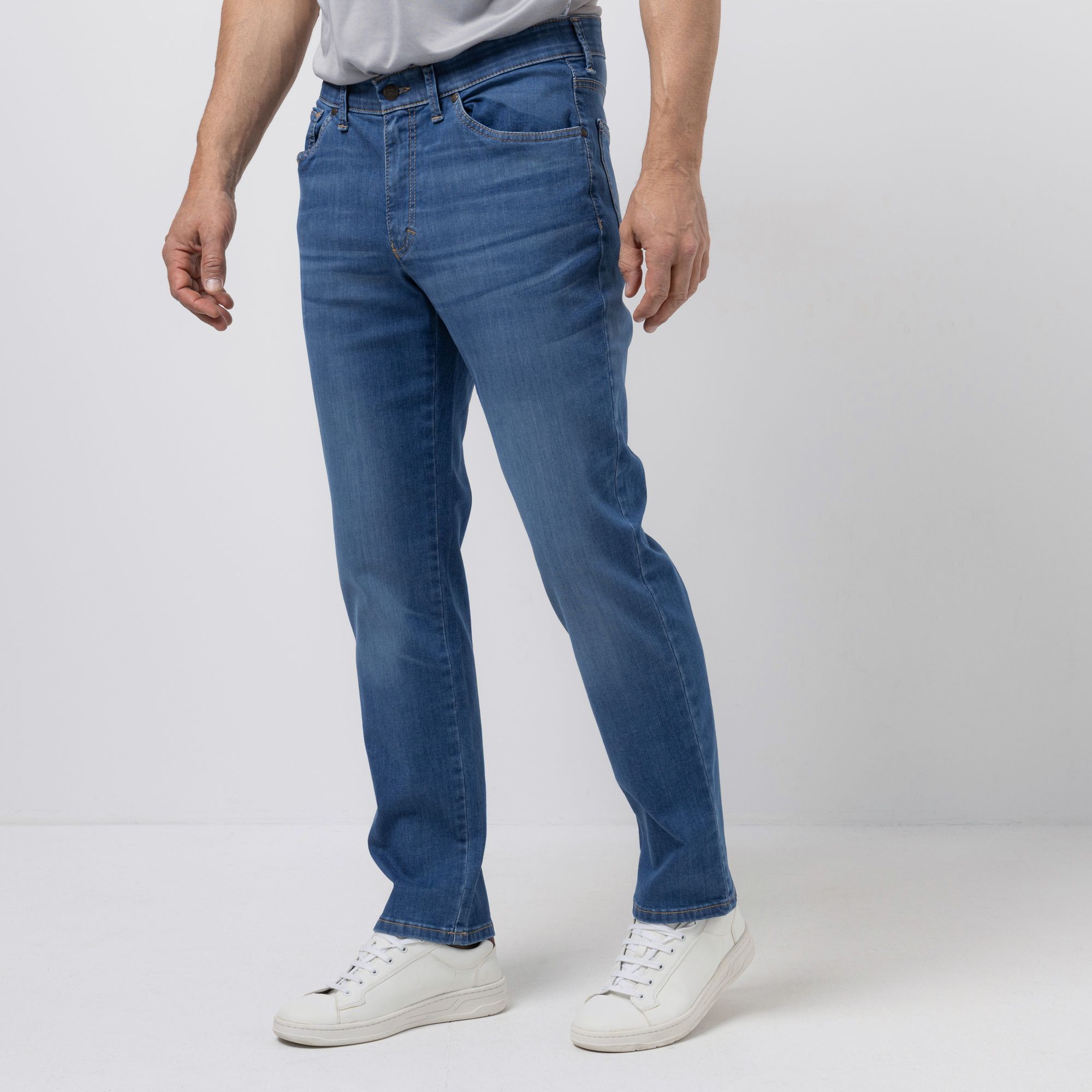 CLUB OF COMFORT® Jeanshose Alex 5-Pocket-Style Komfortbund High-Stretch