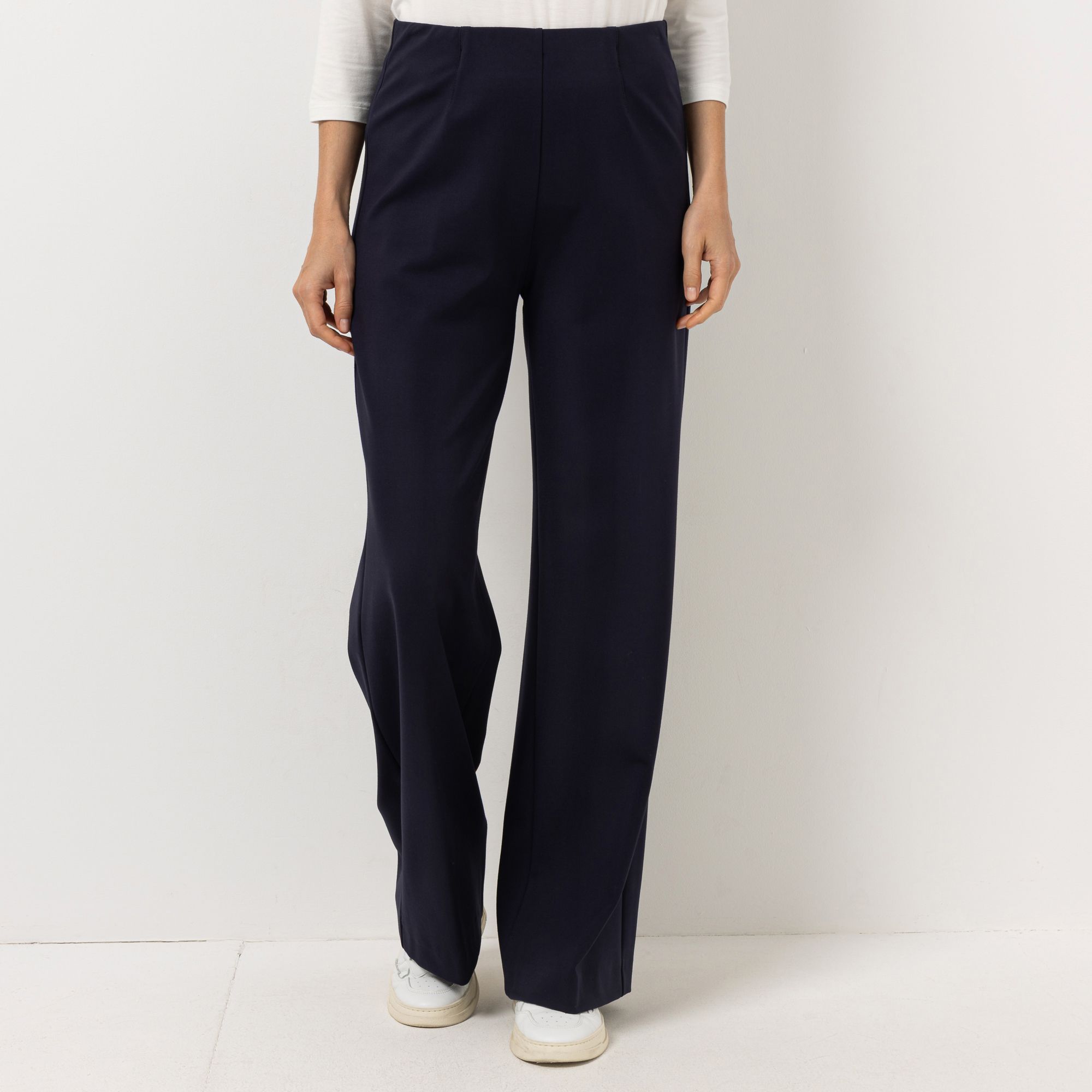 RAPHAELA BY BRAX, Hose Lillyth Flared Rundumdehnbund Swarowski-Elemente Super-Slim-Fit