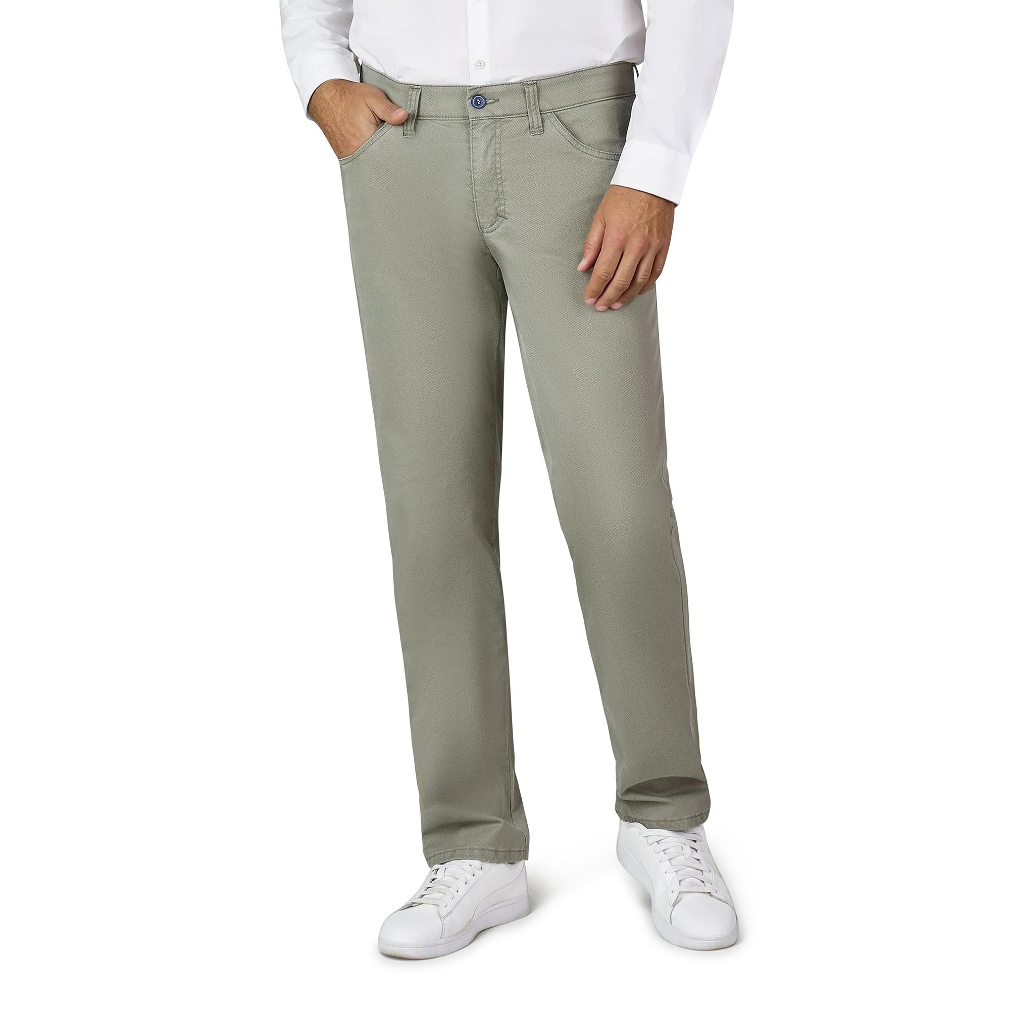 CLUB OF COMFORT® Herrenhose Marvin 5-Pocket-Style High-Stretch COOLMAX®