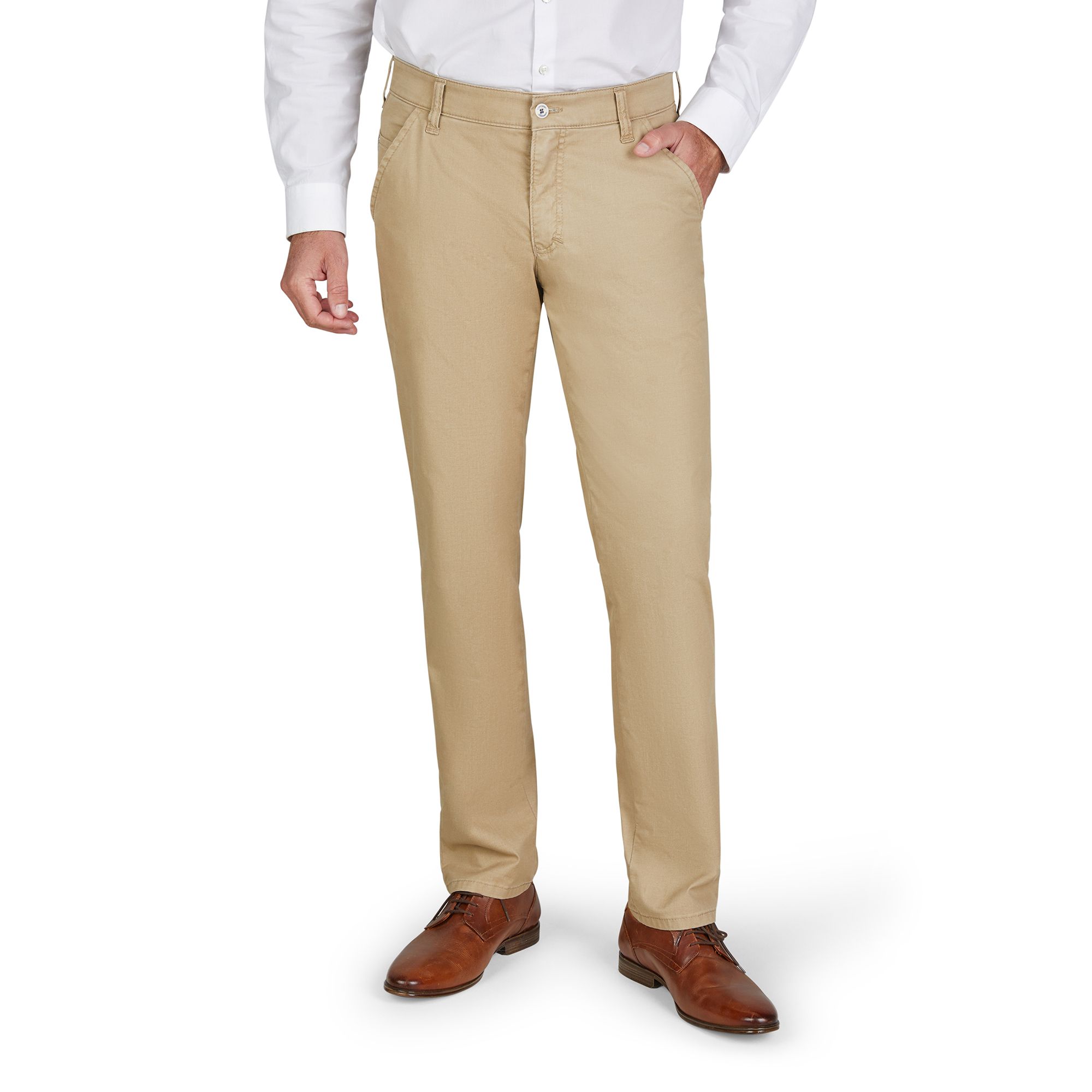 CLUB OF COMFORT® Hose Garvey Chino-Style High-Stretch COOLMAX®