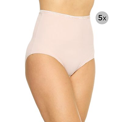 LITTLE ROSE 5 Maxislips Mikrofasermischung Jacquard im Bund Basic