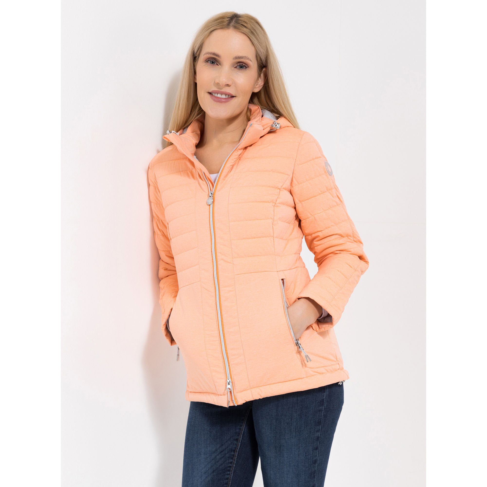 CENTIGRADE ACTIVE Steppjacke wasserabweisend abzippbare Kapuze Teflon EcoElite™