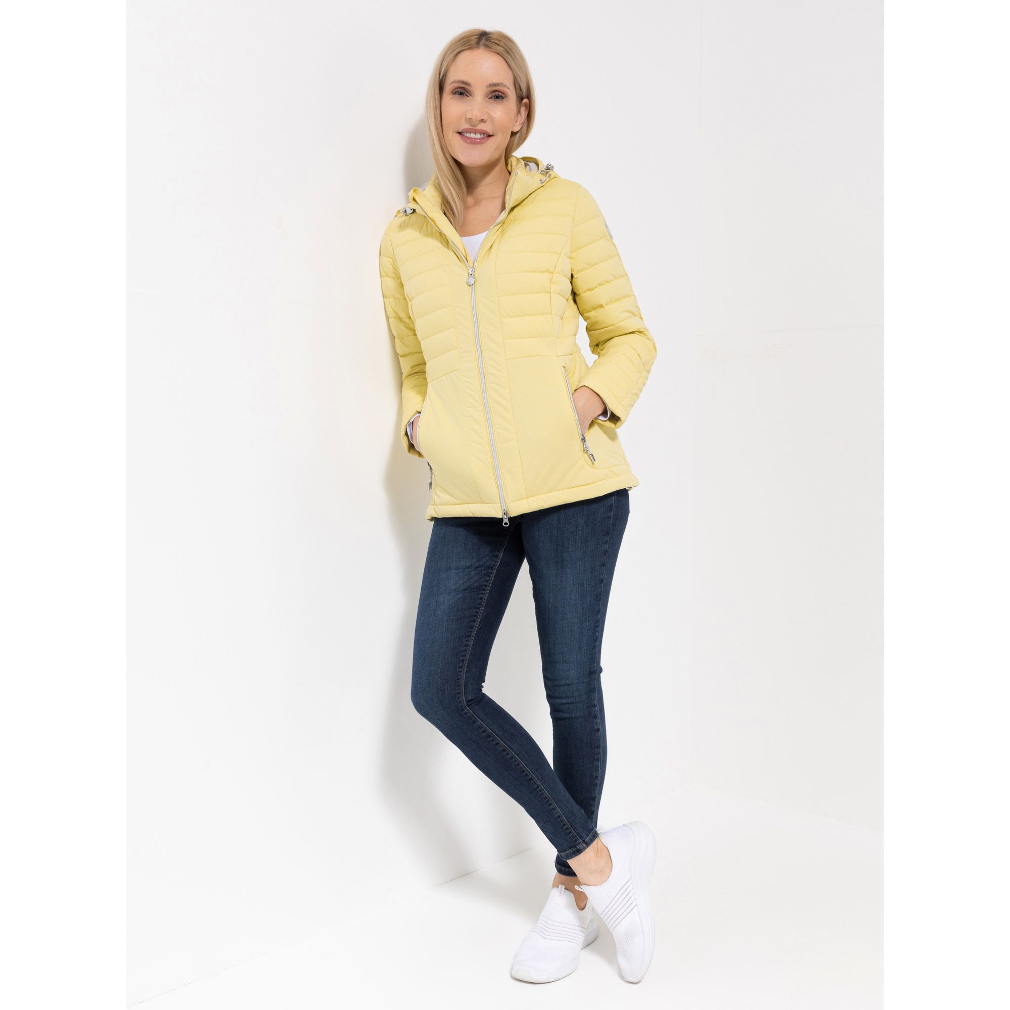 CENTIGRADE ACTIVE Steppjacke wasserabweisend abzippbare Kapuze Teflon EcoElite™