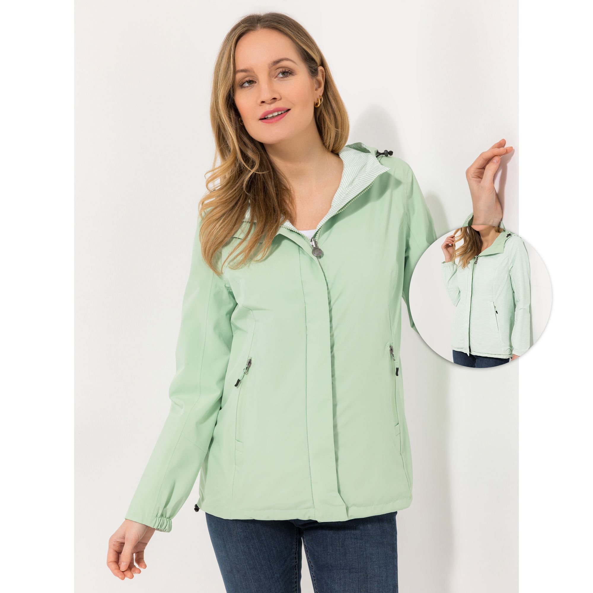 CENTIGRADE ACTIVE Funktionsjacke wendbar wasserabweisend Teflon EcoElite™