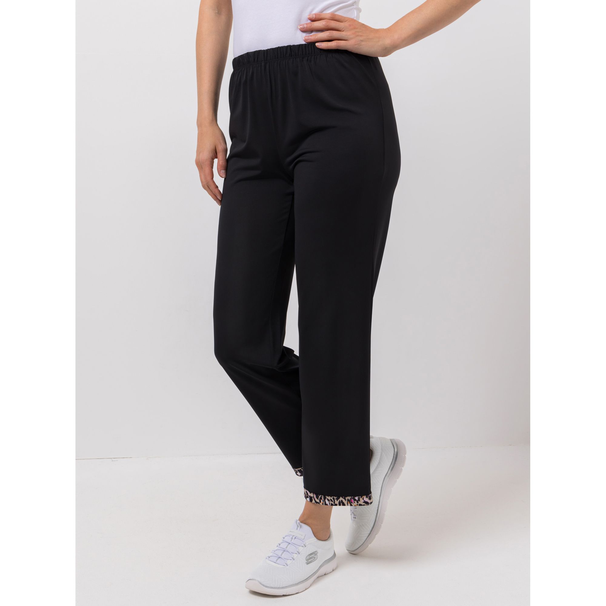 IN-PRINT Hose 1/1-Länge Rundumdehnbund bedruckt