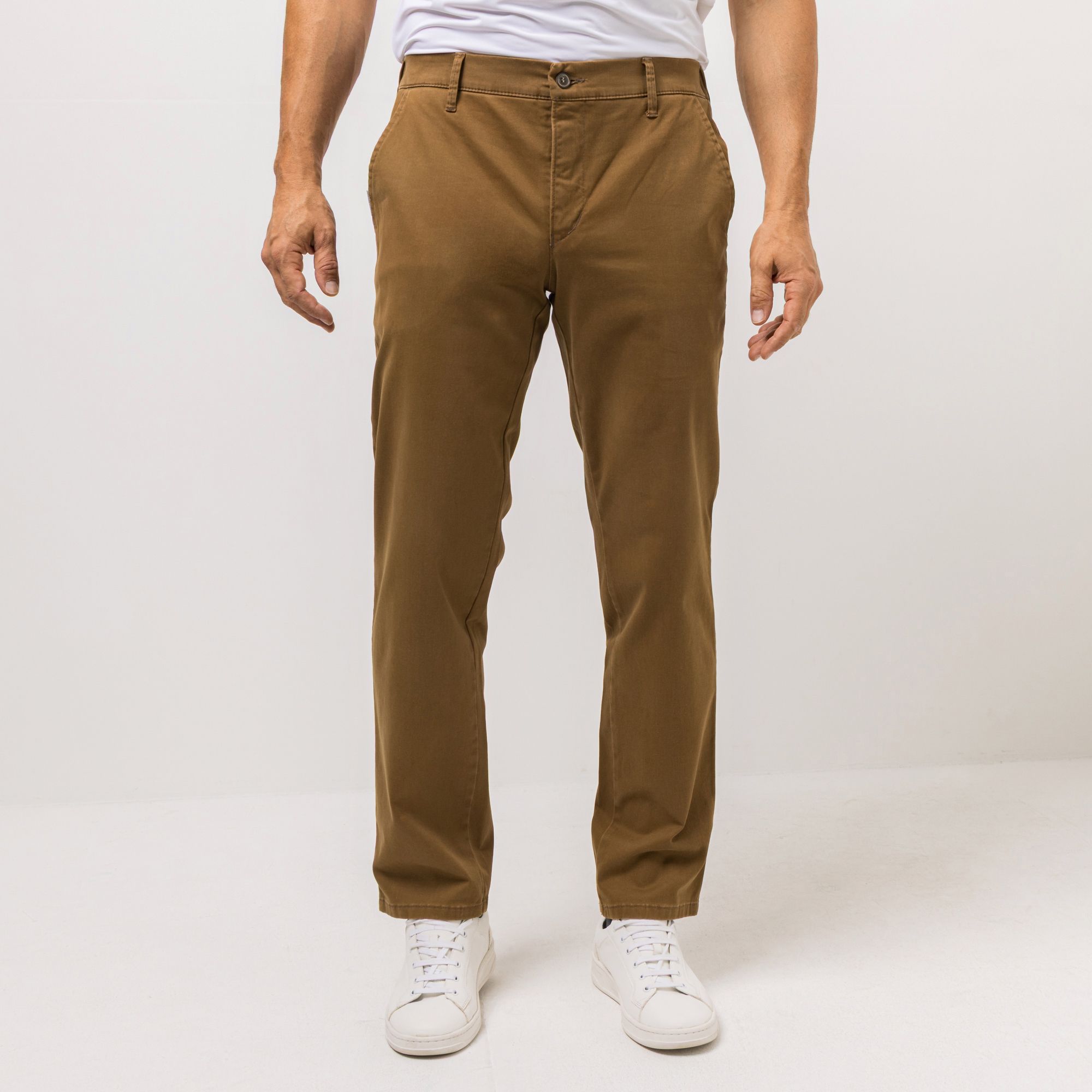 CLUB OF COMFORT® Herrenhose Foxx Chino-Style Raffbund High-Stretch