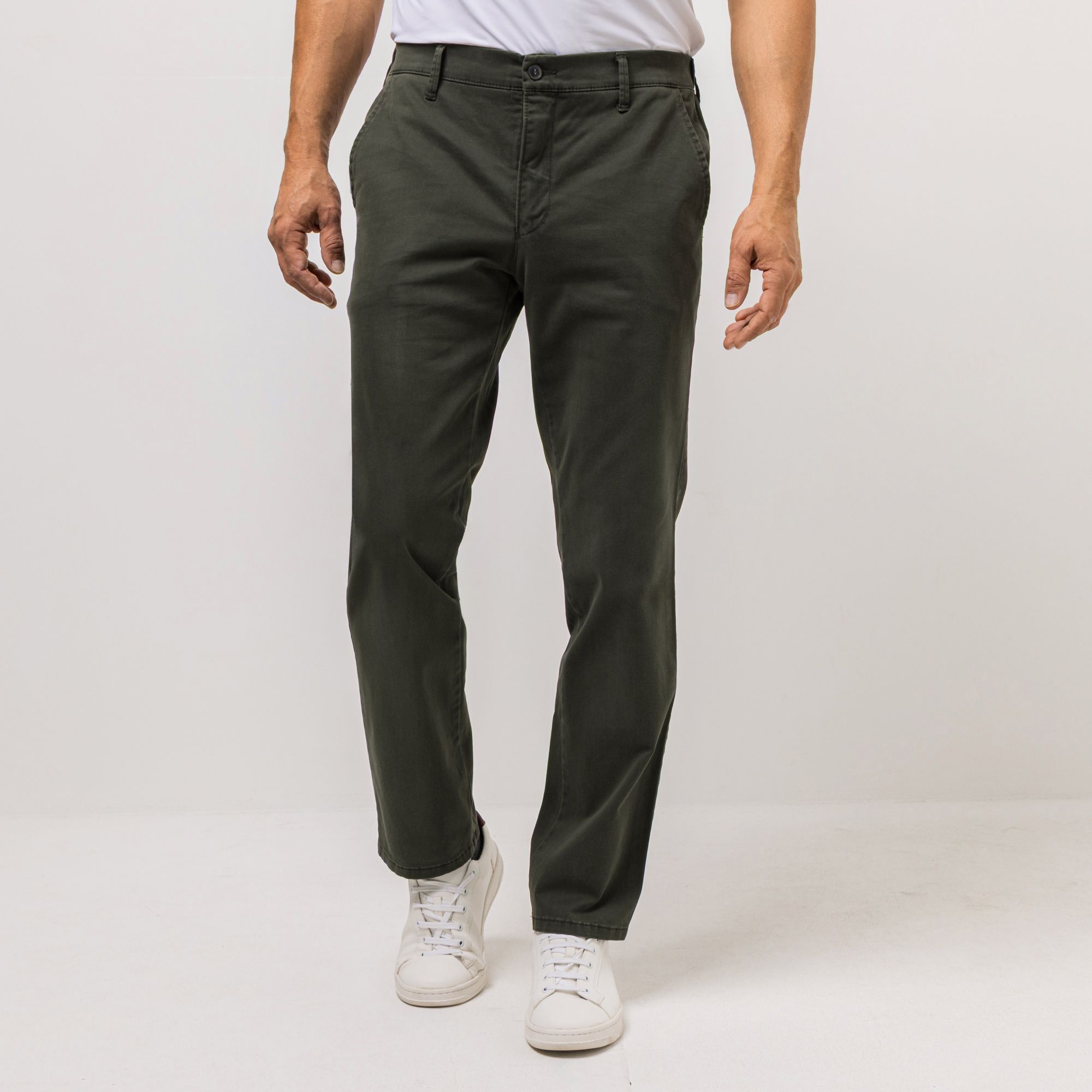CLUB OF COMFORT® Herrenhose Foxx Chino-Style Raffbund High-Stretch