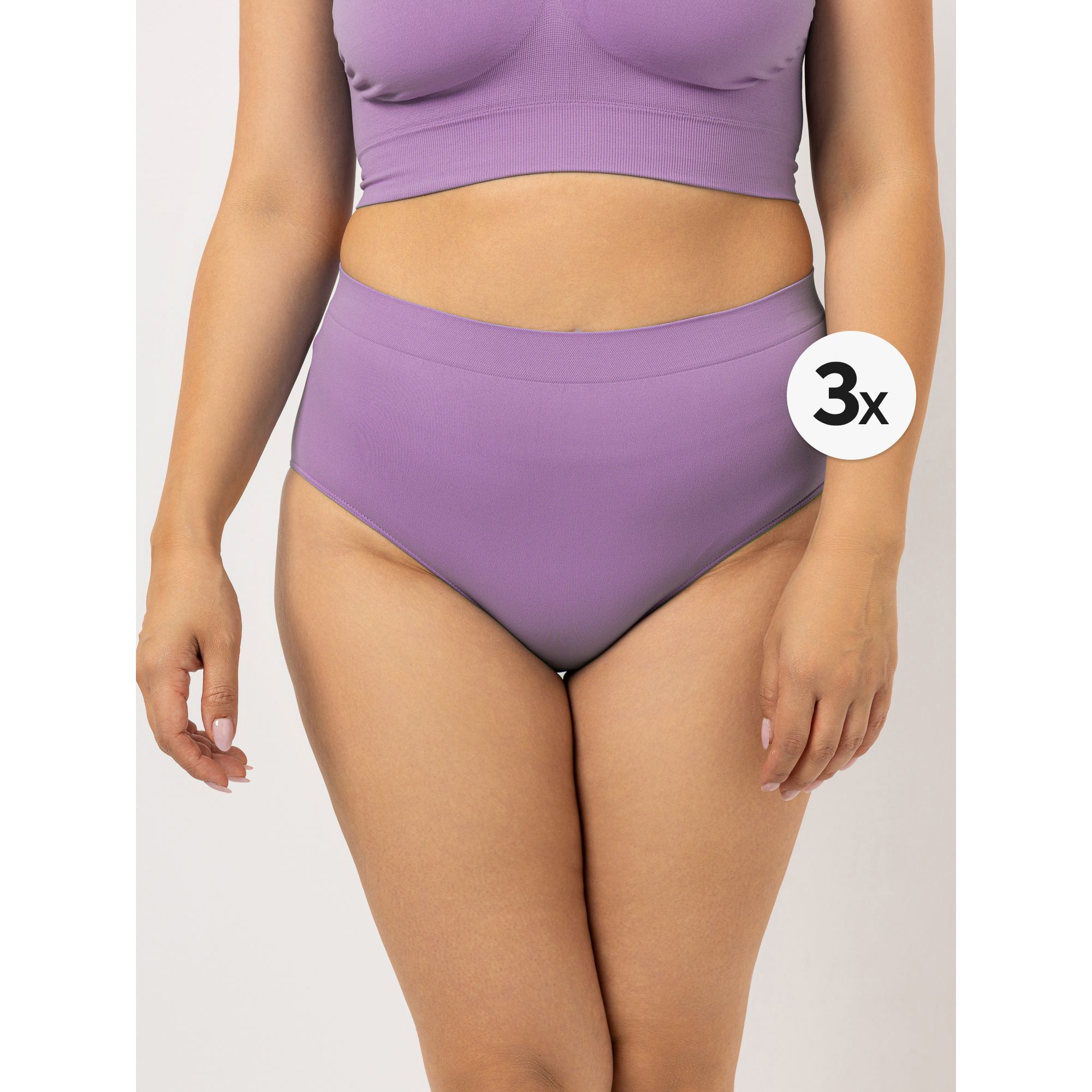 LITTLE ROSE 3 Midislips Mikrofaser seamless uni