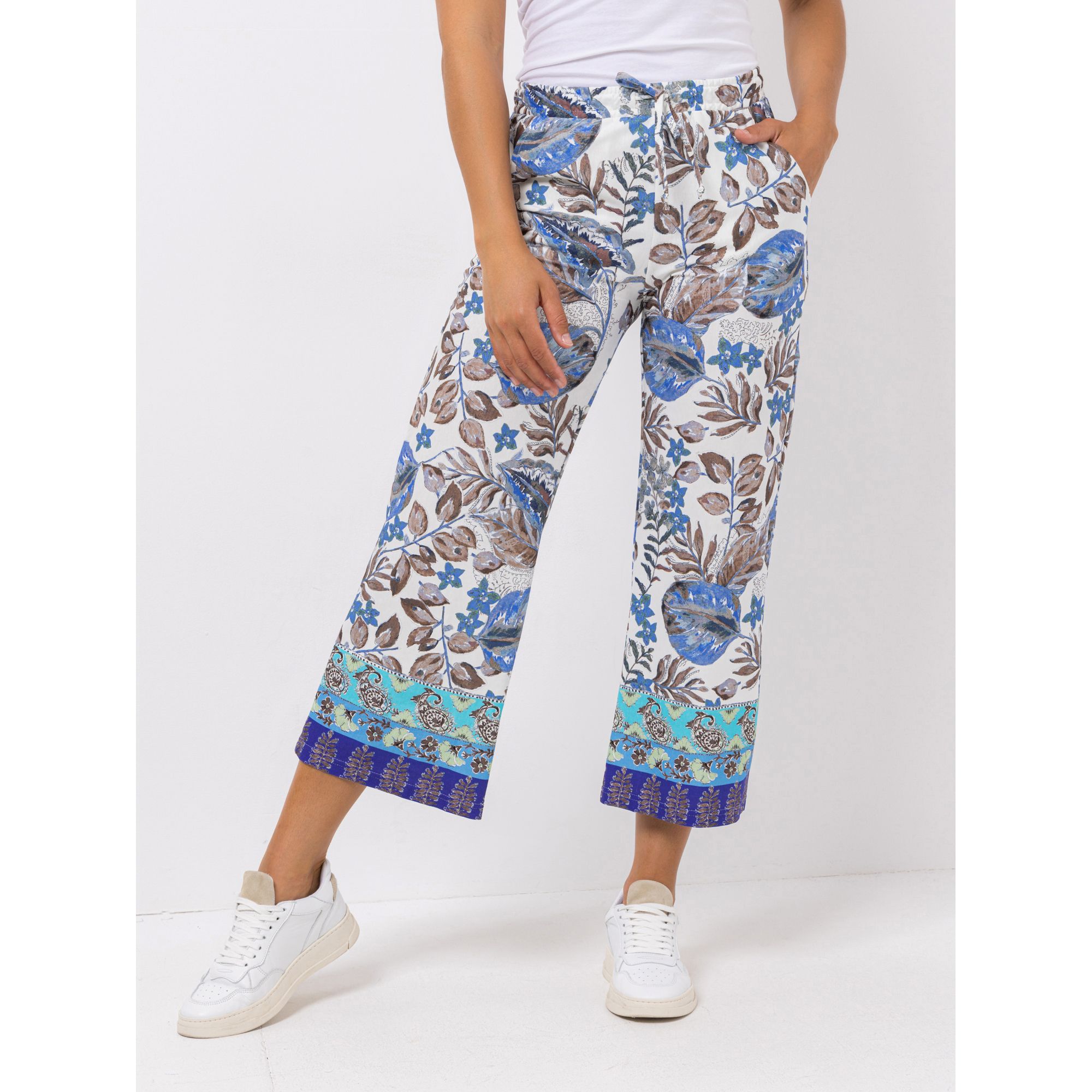 Green Cotton by Peter Hahn Hose, 7/8-Länge Style Sanne Rundumdehnbund