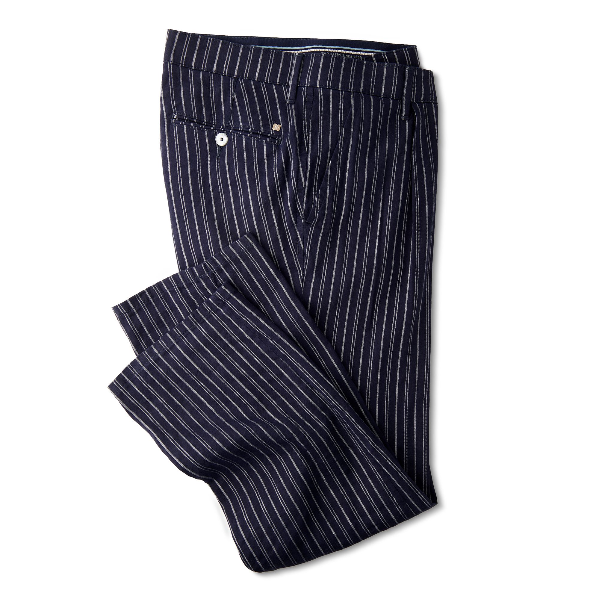 CLUB OF COMFORT® Herrenhose Nizza Chino-Style Bundfalte High-Stretch