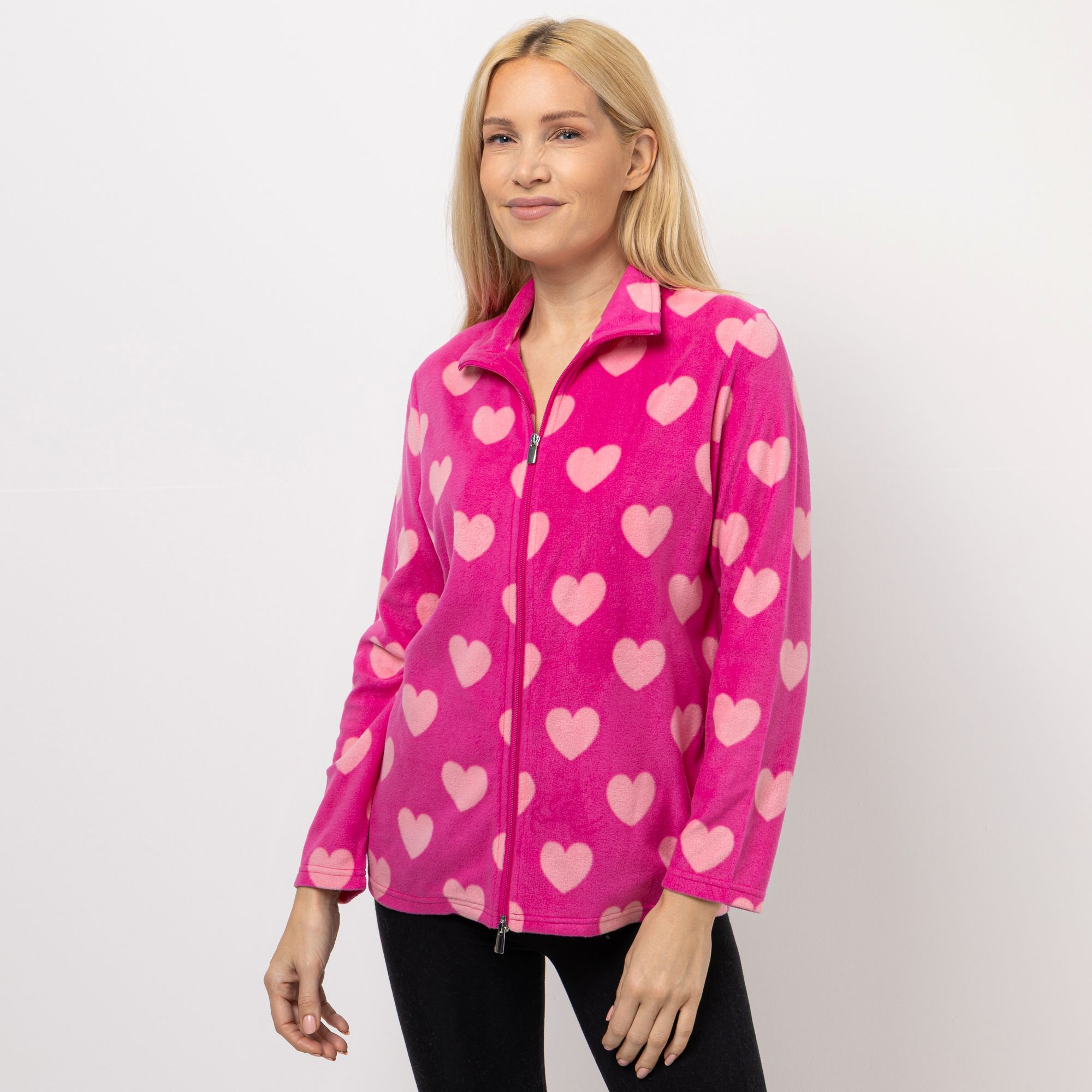 POLARSTERN Jacke Mikrofaser Fleece Stehkragen Seitentaschen