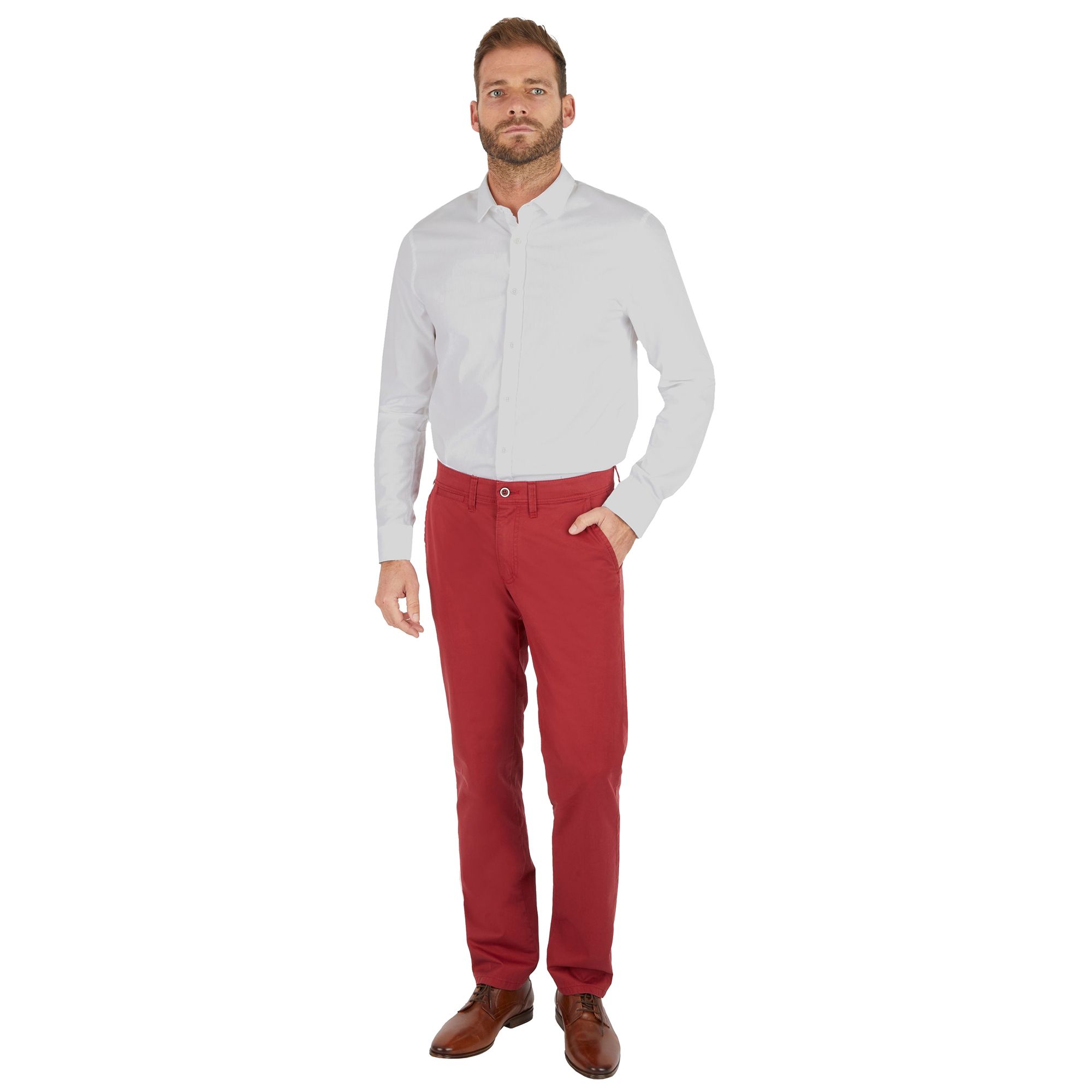 CLUB OF COMFORT® Herrenhose Garvey Chino-Style Komfortbund Sonnen-Reflektor