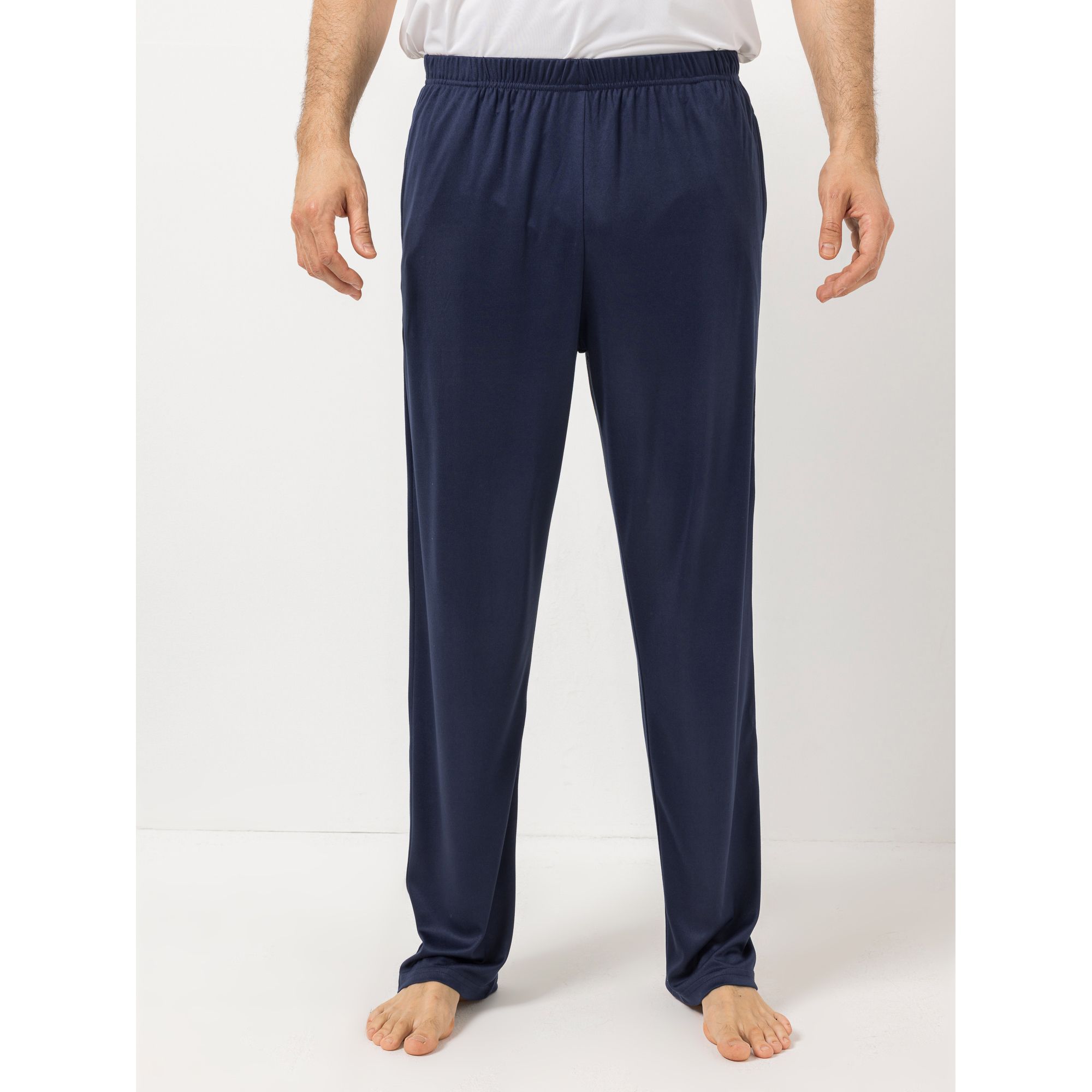 MEN'S TOUCH Pyjama-Hose 1/1-Länge Mikrofaser Rundumdehnbund