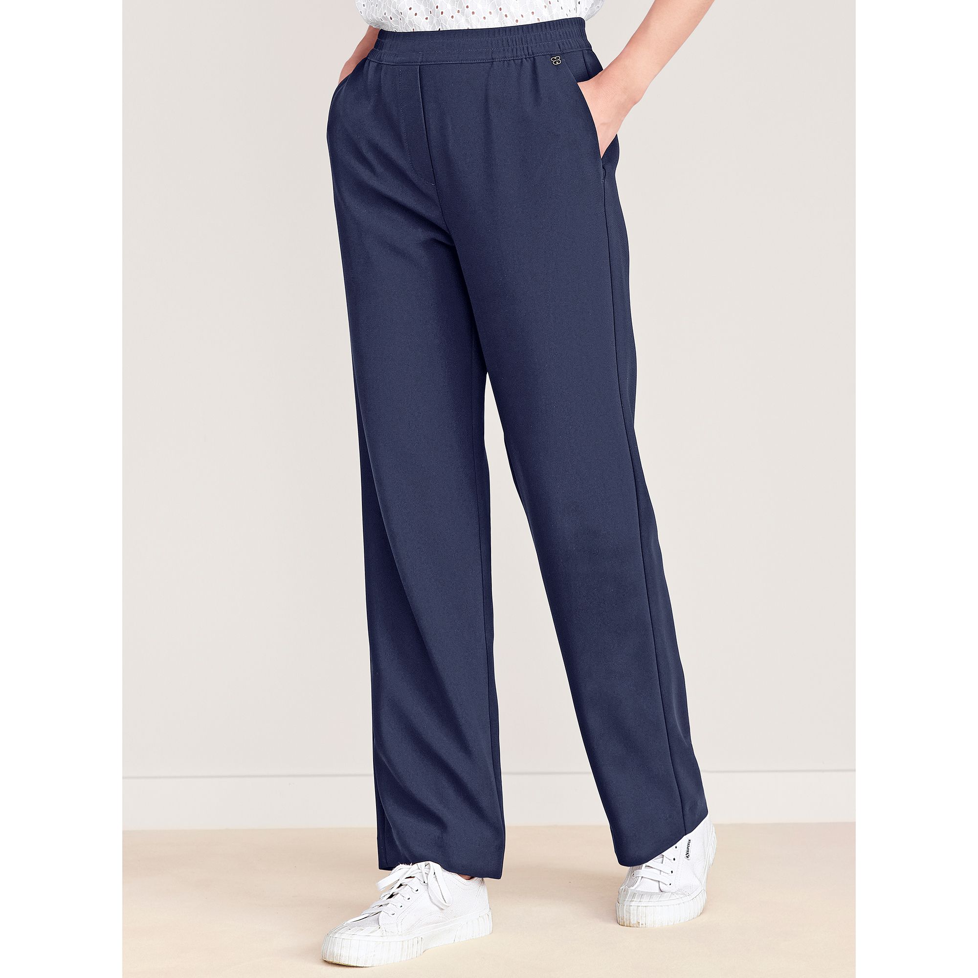 BASLER® Joggpants Schlupfbund Eingrifftaschen weites Bein