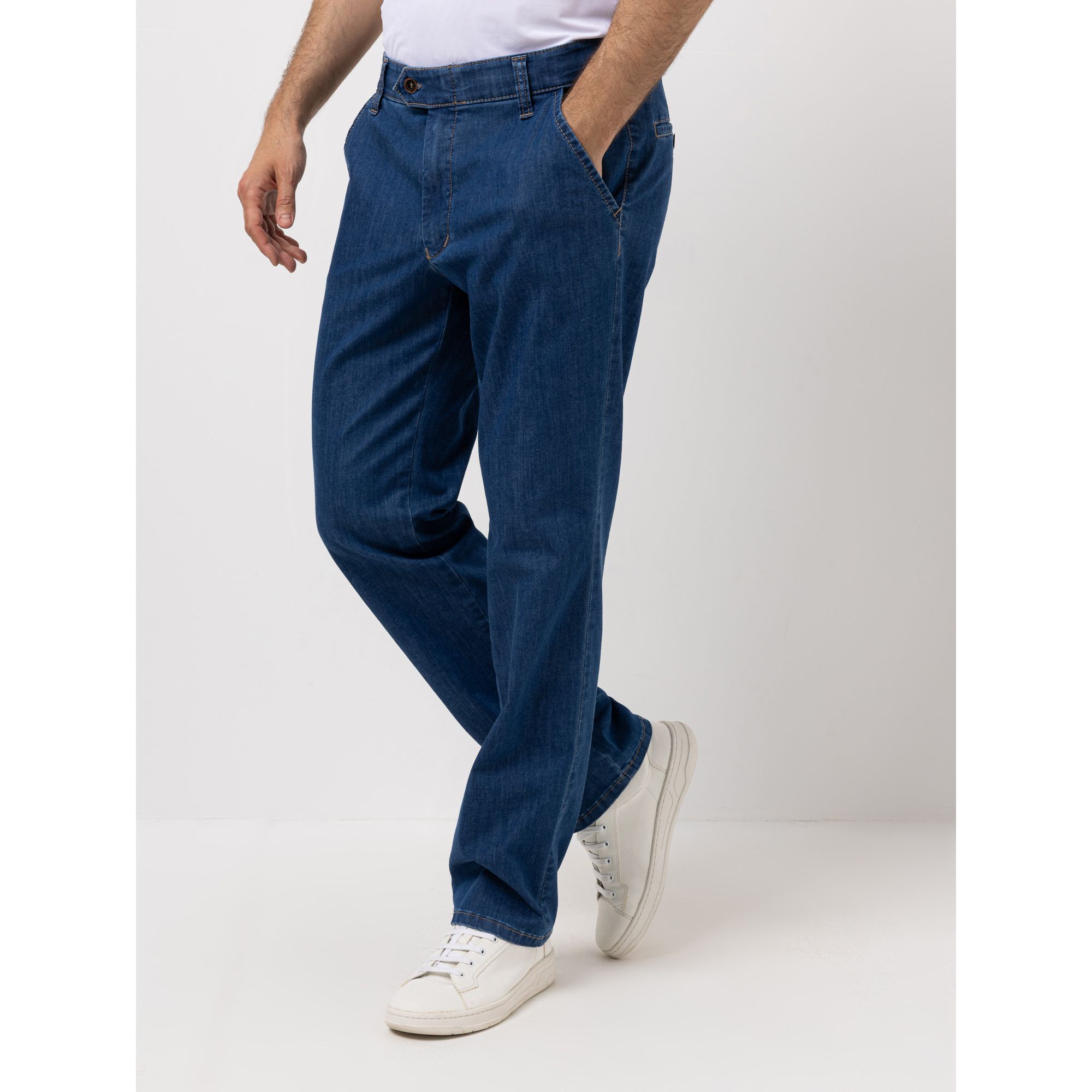 CLUB OF COMFORT® Jeans Denver Chino-Style High-Stretch Coolmax®Eco Made