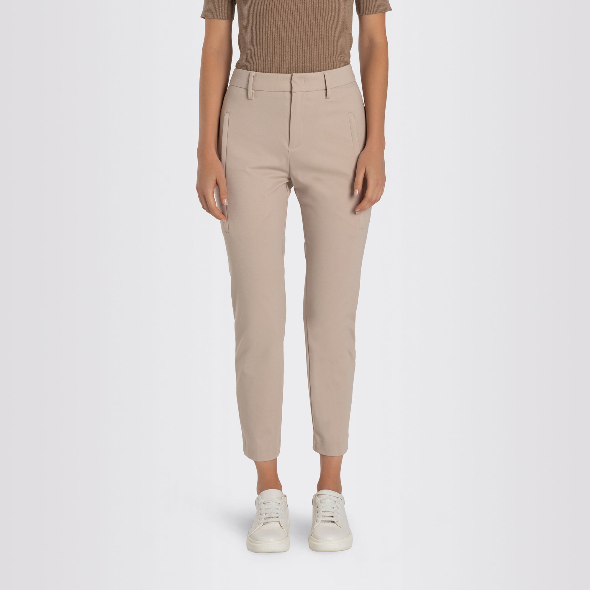 MAC Hose FUTURE freedom normale Leibhöhe Relaxed Fit Slim Eingrifftaschen